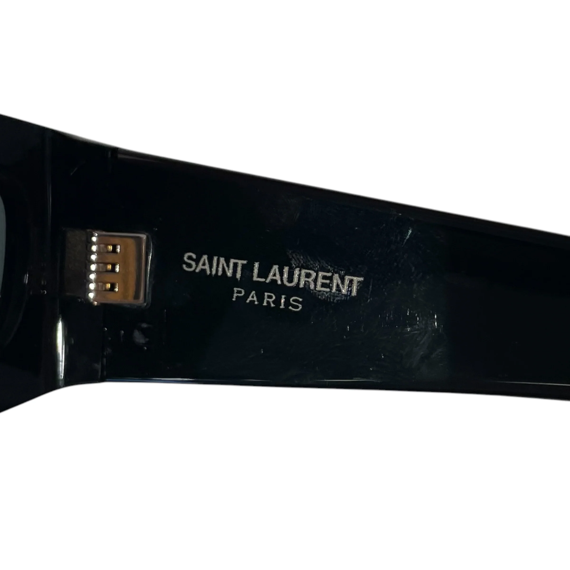 YVES SAINT LAURENT/Sunglasses/Celluloid/BLK/