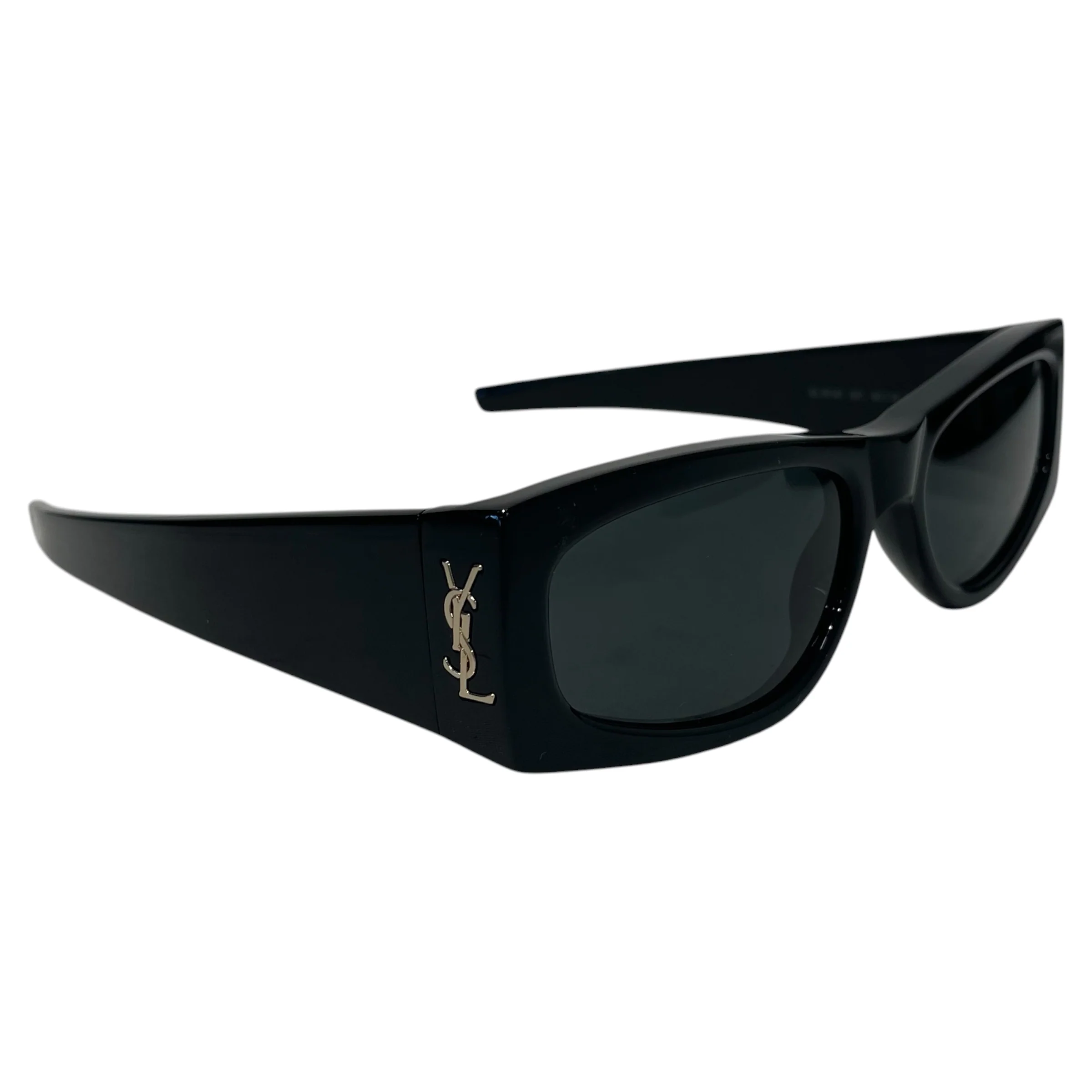 YVES SAINT LAURENT/Sunglasses/Celluloid/BLK/