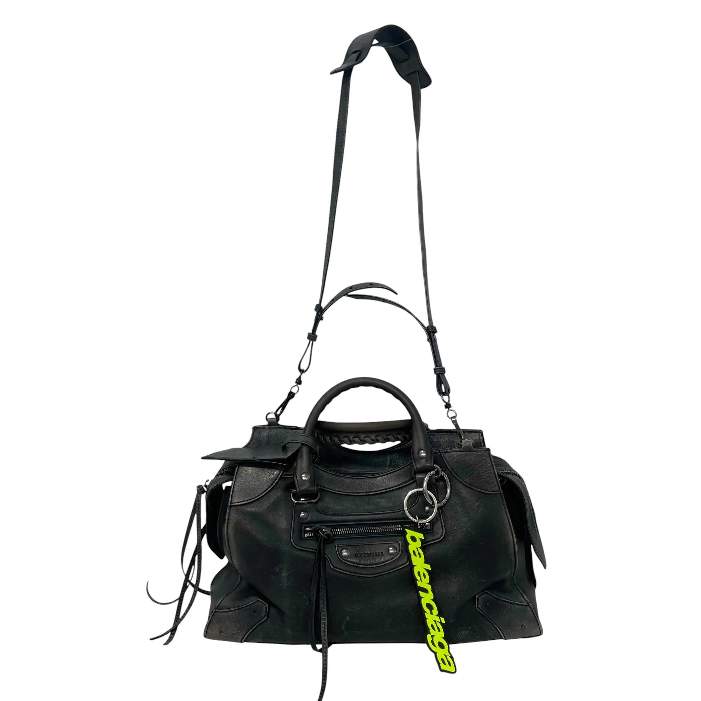 BALENCIAGA/Tote Bag/Leather/BLK/Neo Classic City