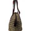 GUCCI/Tote Bag/All Over Print/Cotton/KHK/Sherry Line GG canvas
