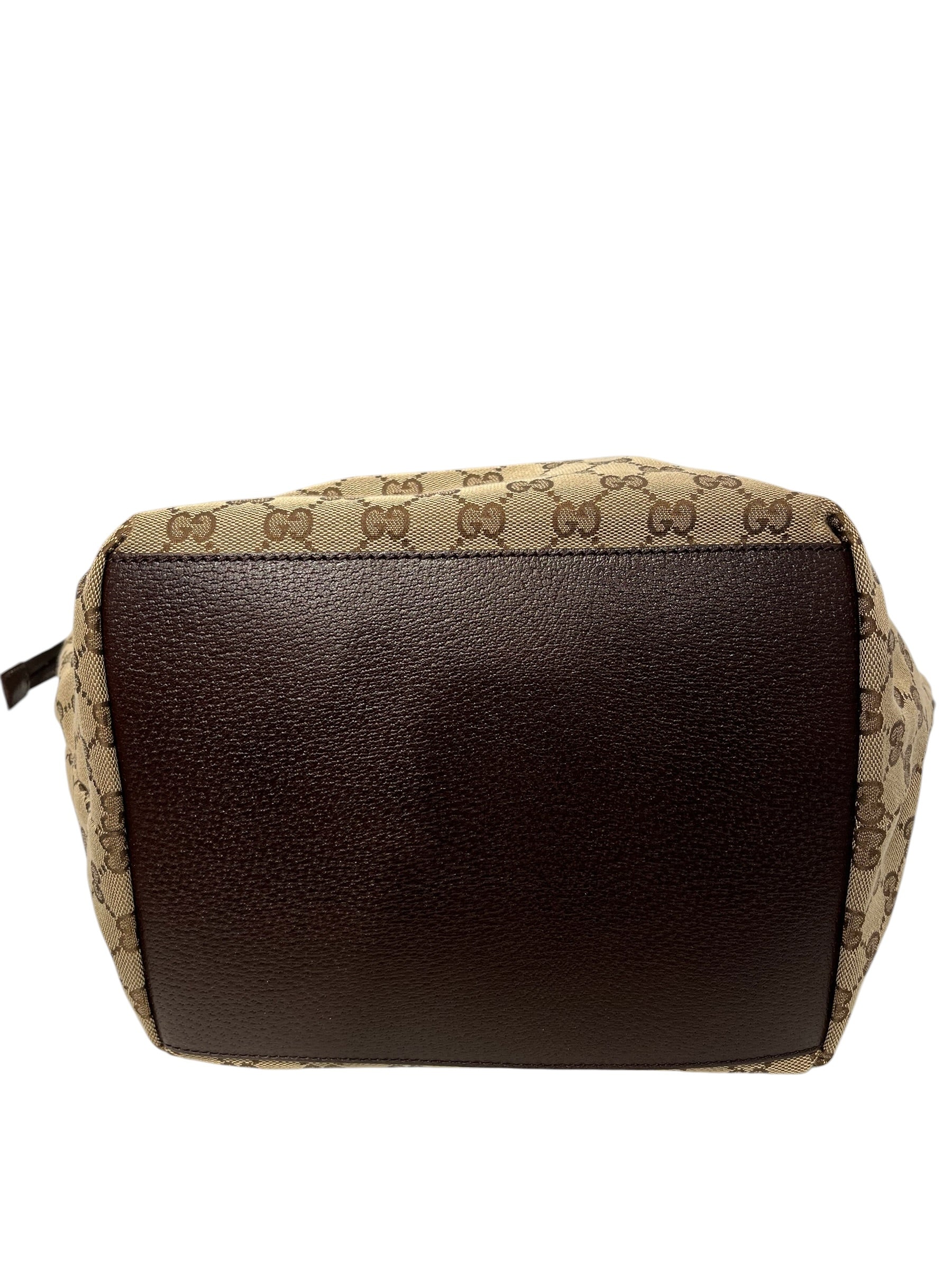 GUCCI/Tote Bag/All Over Print/Cotton/KHK/Sherry Line GG canvas