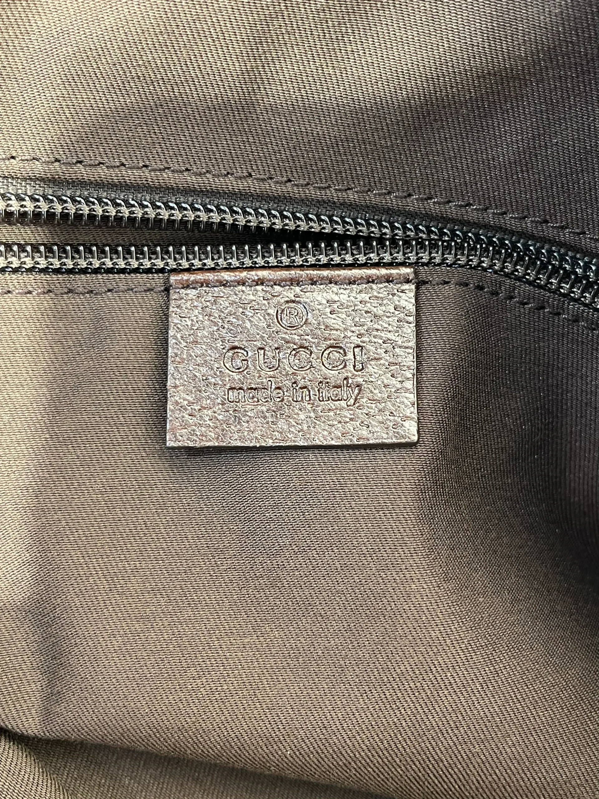 GUCCI/Tote Bag/All Over Print/Cotton/KHK/Sherry Line GG canvas