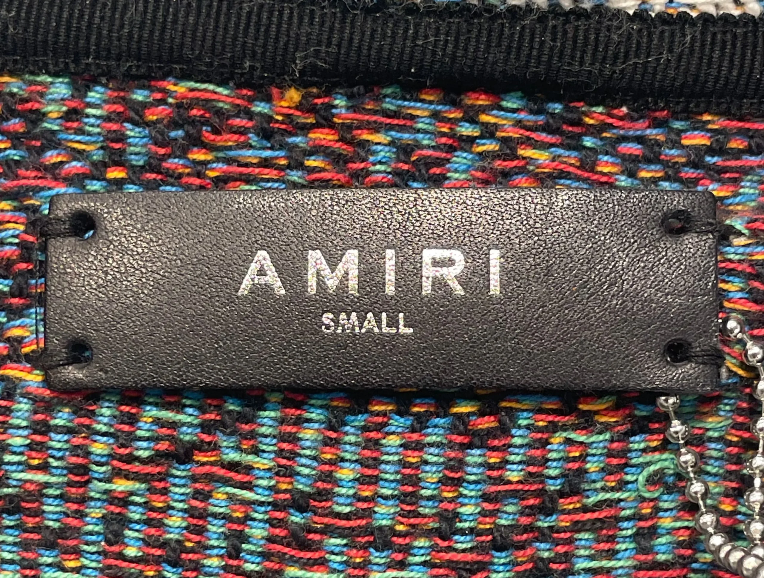 AMIRI/Heavy Sweater/S/All Over Print/Cotton/MLT/amiri cheetah tapestry hoodie