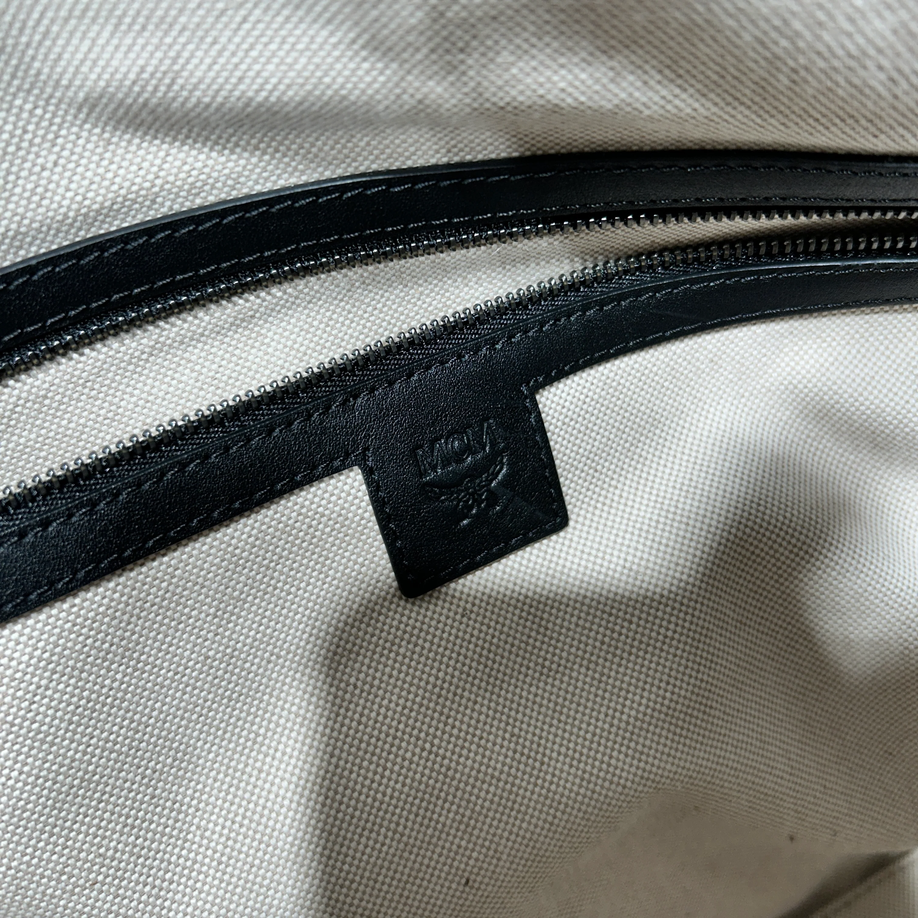 MCM/Bag/Monogram/Leather/BLK/