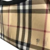 BURBERRY LONDON/Hand Bag/Plaid/BEG/NOVA CHECK BAGUETTE SHOULDER
