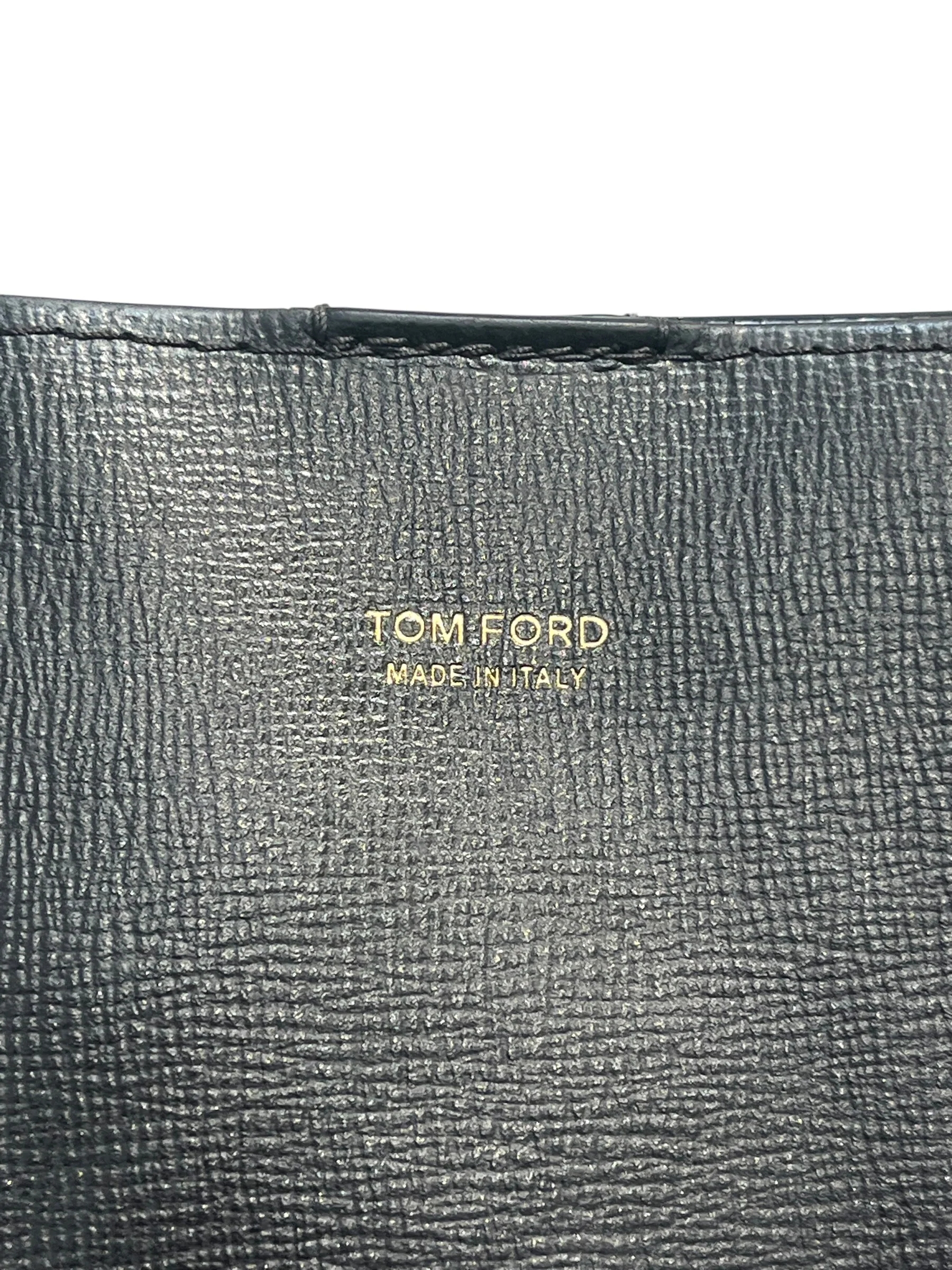 TOM FORD/Hand Bag/Leather/BLK/shoulder tote