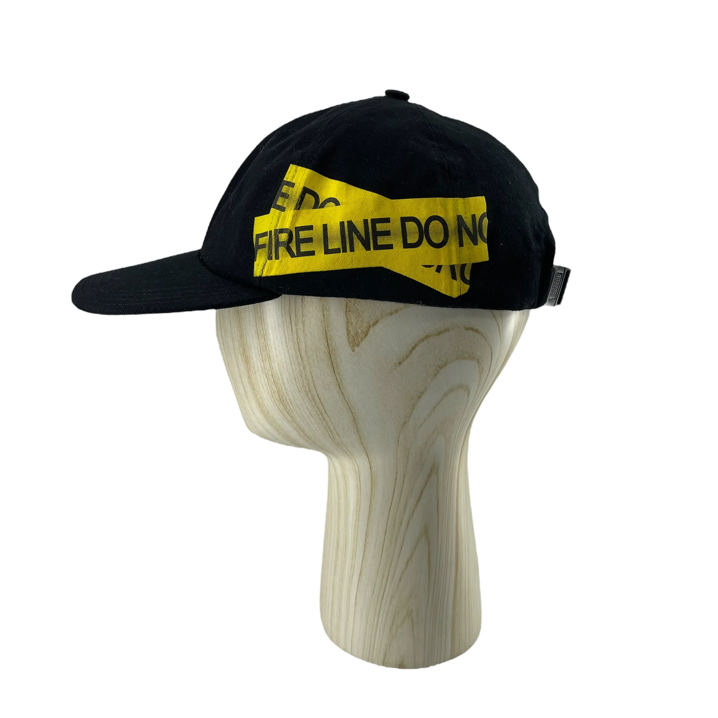 OFF-WHITE/Cap/Polyester/BLK/YELLOW TAPE