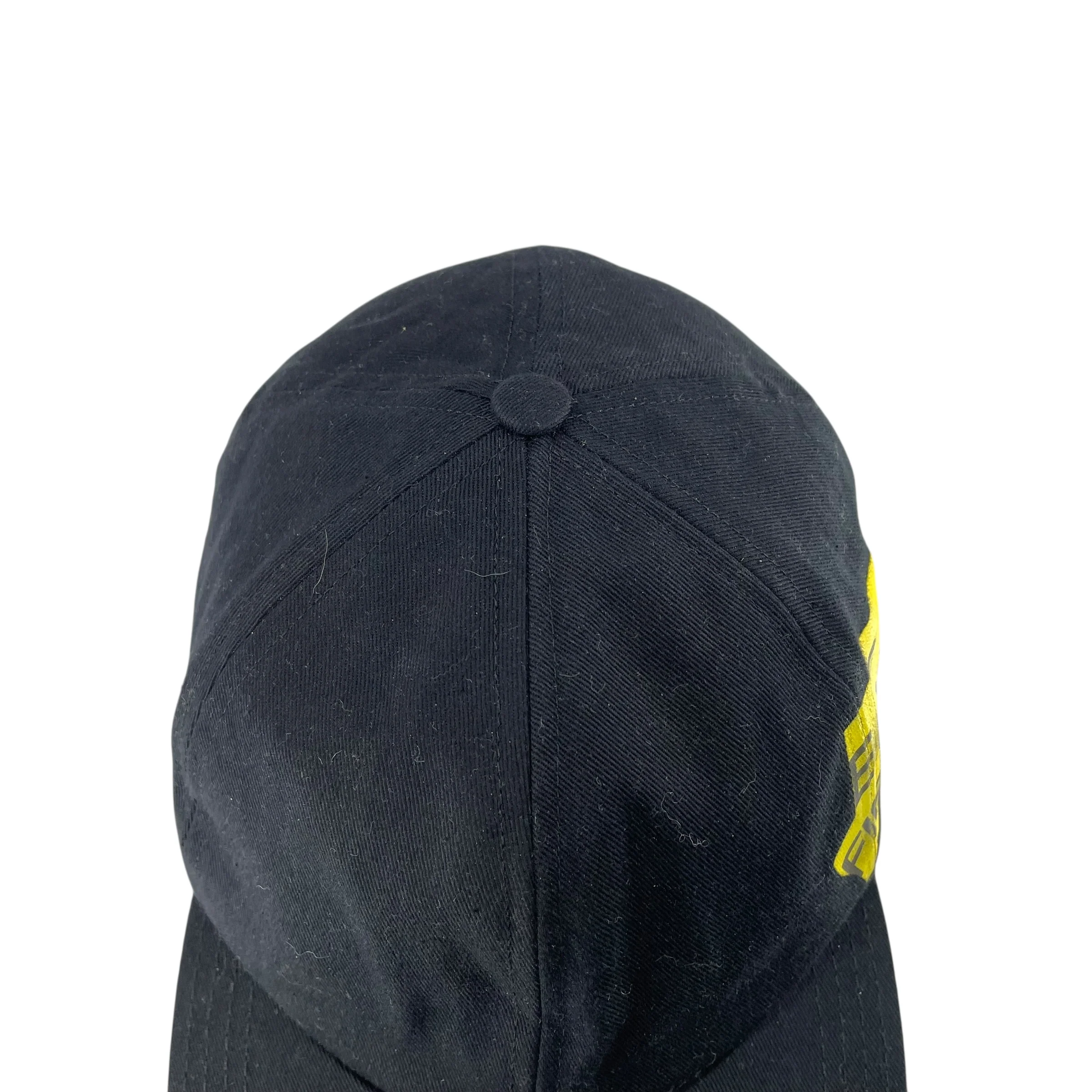 OFF-WHITE/Cap/Polyester/BLK/YELLOW TAPE
