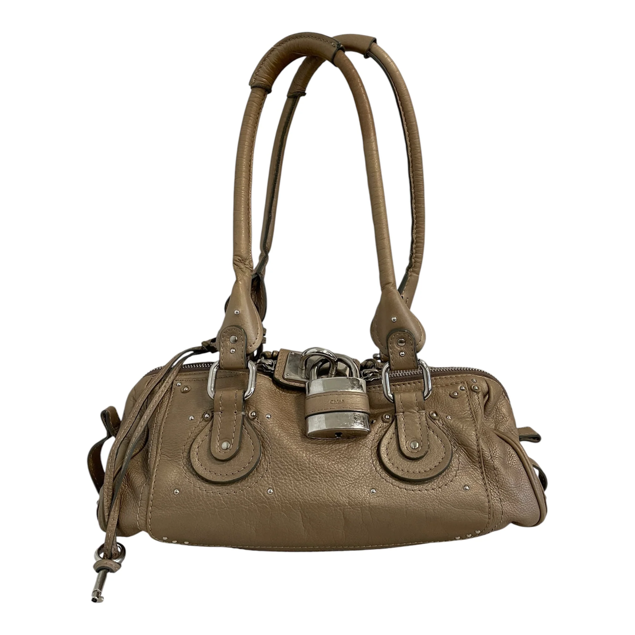 Chloe/Bag/Leather/CML/Paddington xl buckle lock
