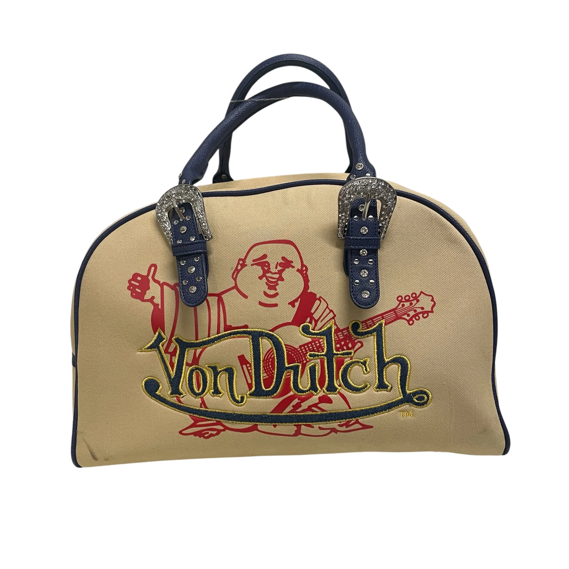 VonDutch/TRUE RELIGION/Bag/Cotton/MLT/RHINESTONE BUCKLE