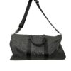 MICHAEL KORS/Bag/Monogram/Leather/BLK/DUFFLE