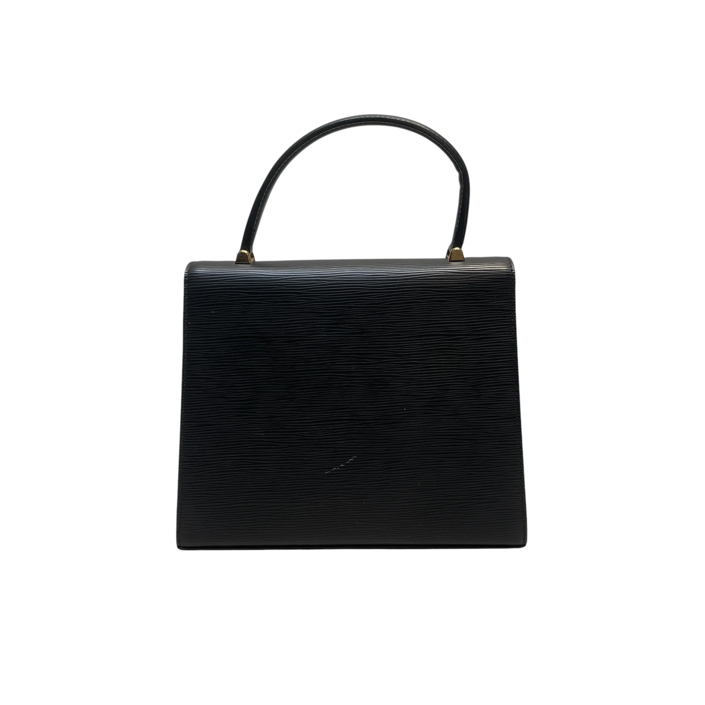 LOUIS VUITTON/Hand Bag/Leather/BLK/EPI MALESHERBES HANDBAG
