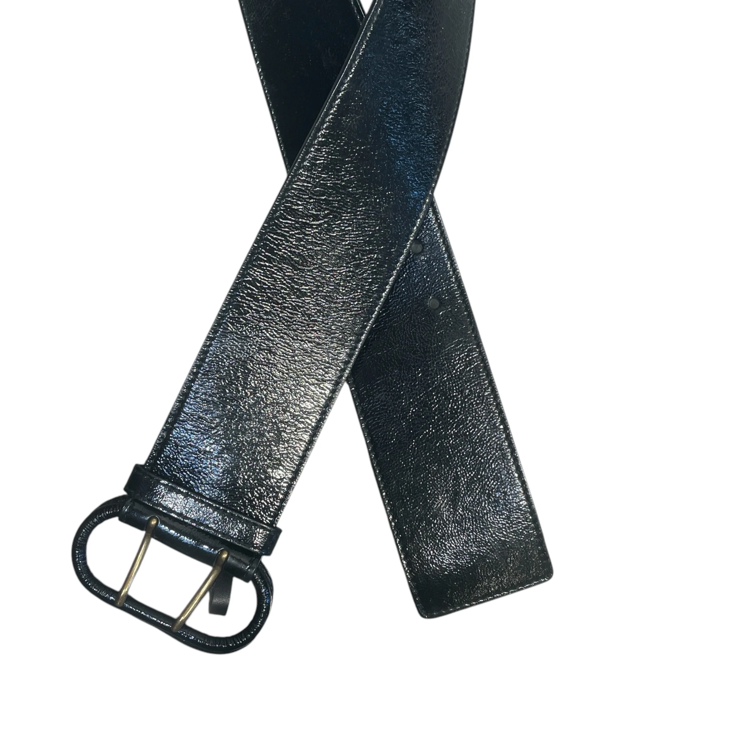 YVES SAINT LAURENT/Belt/Leather/BLK/