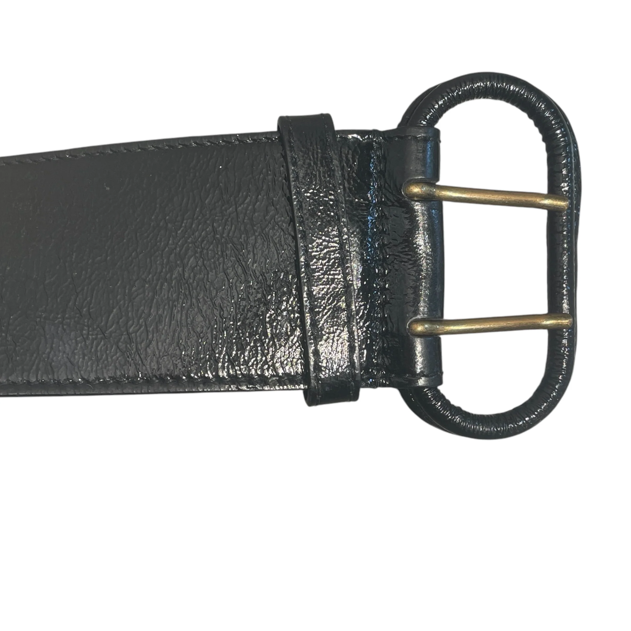 YVES SAINT LAURENT/Belt/Leather/BLK/