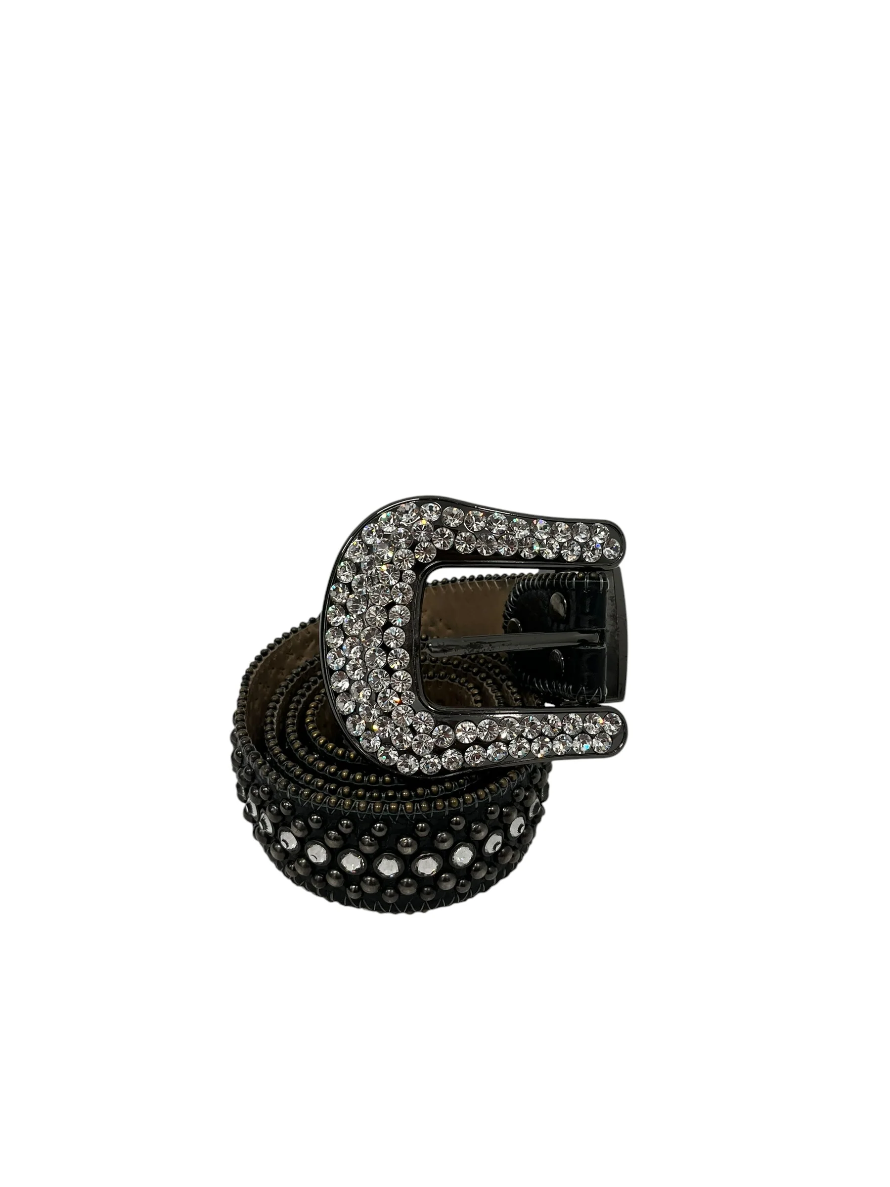 b.b.simon/Belt/Leather/BLK/GATOR TEXTURE