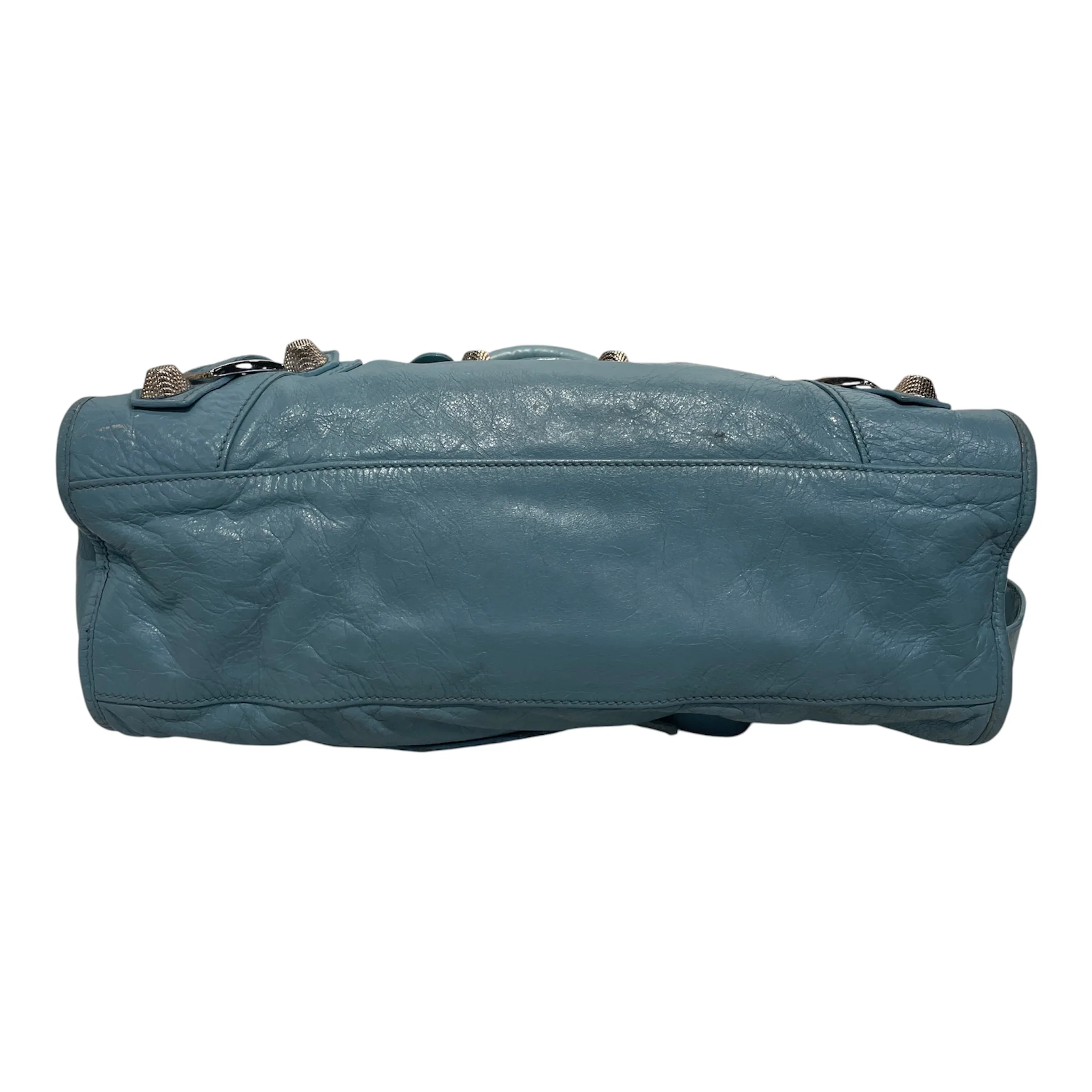BALENCIAGA/Tote Bag/Lambskin/BLU/
