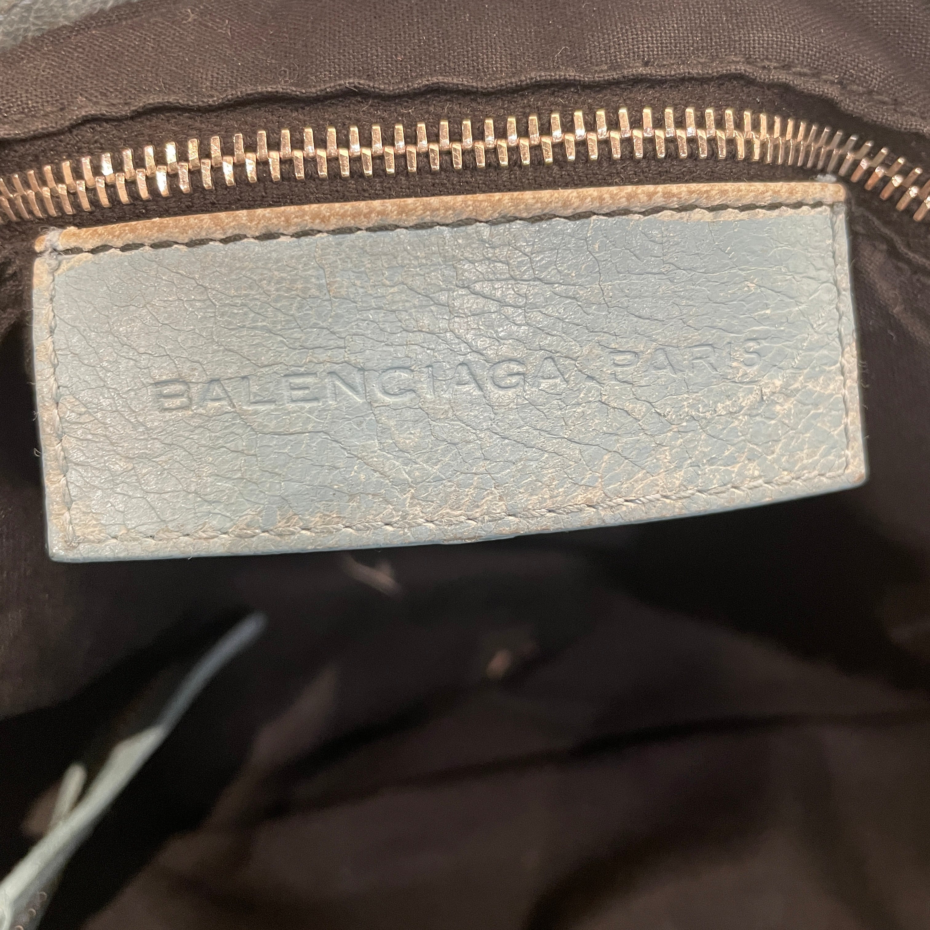 BALENCIAGA/Tote Bag/Lambskin/BLU/