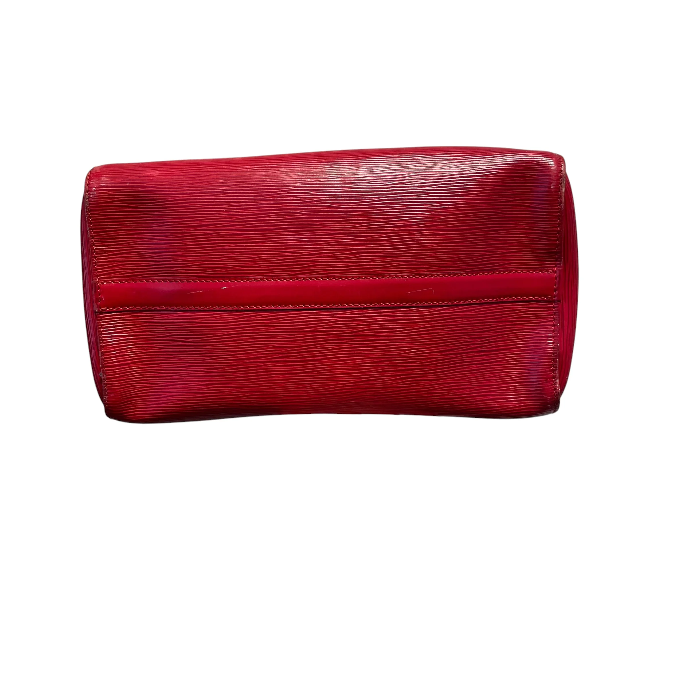 LOUIS VUITTON/Hand Bag/Leather/RED/EPI