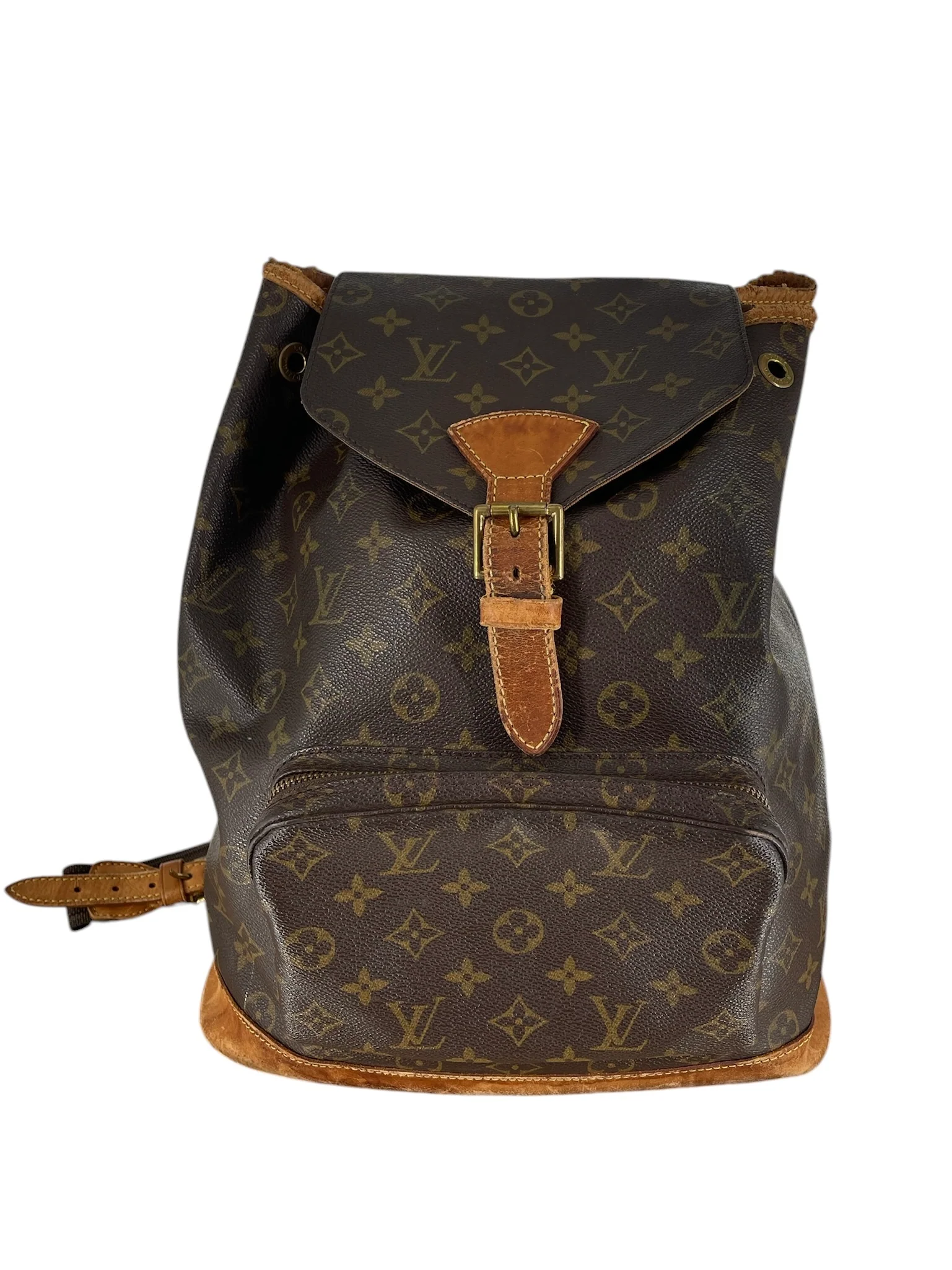 LOUIS VUITTON/Backpack/Monogram/Leather/BRW/VINTAGE MONGOGRAM BACKPACK