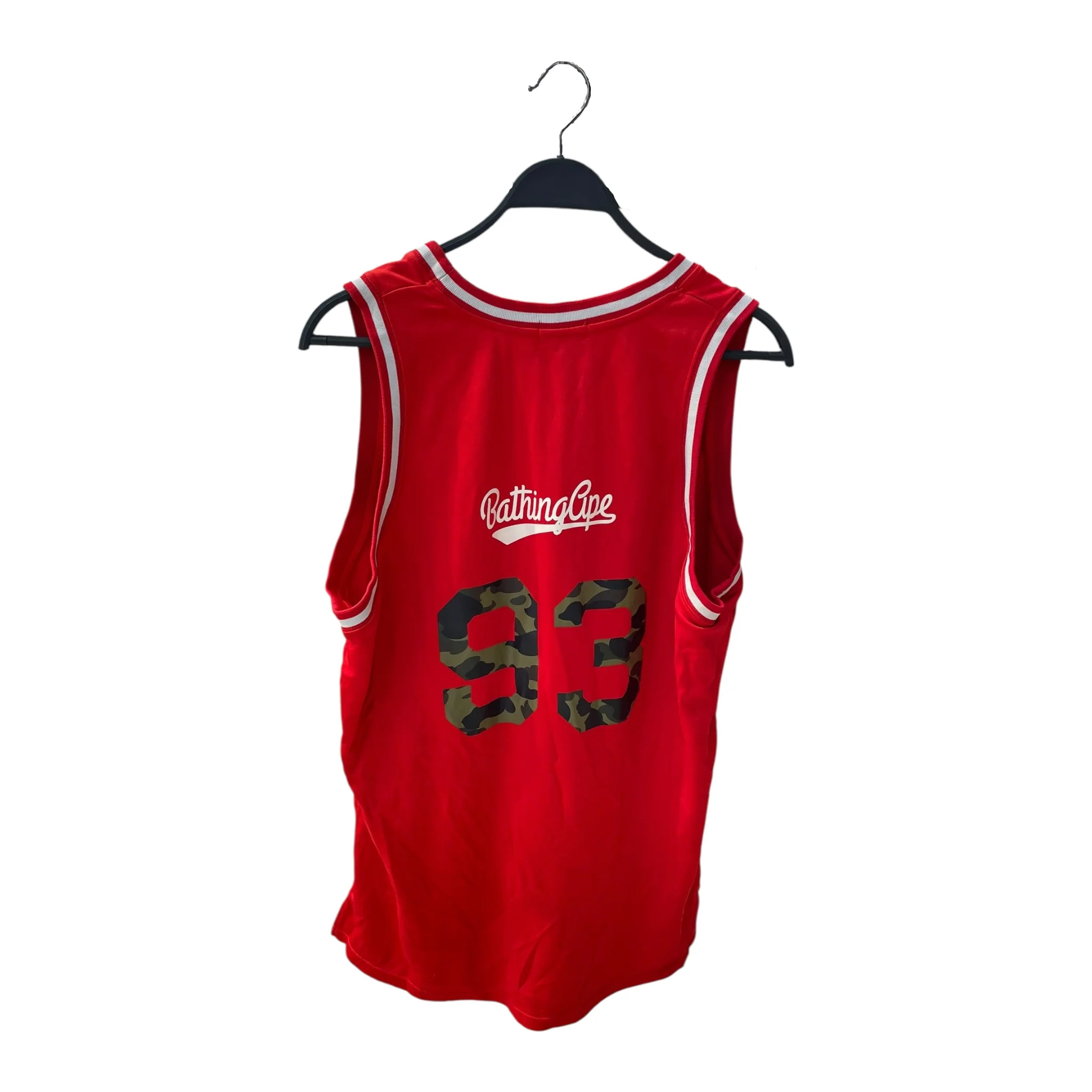 A Bathing Ape/Tank Top/XXL/Cotton/RED/