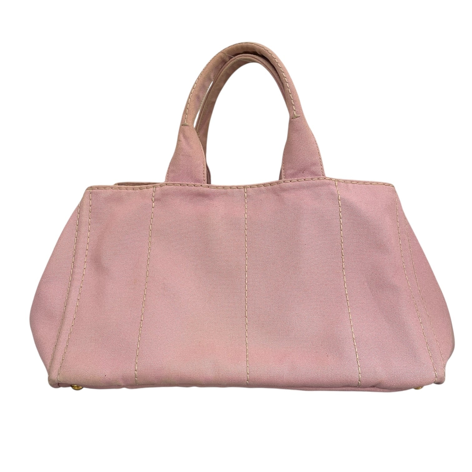 PRADA/Tote Bag/Cotton/PNK/CANVAS CANAPA TOTE BAG