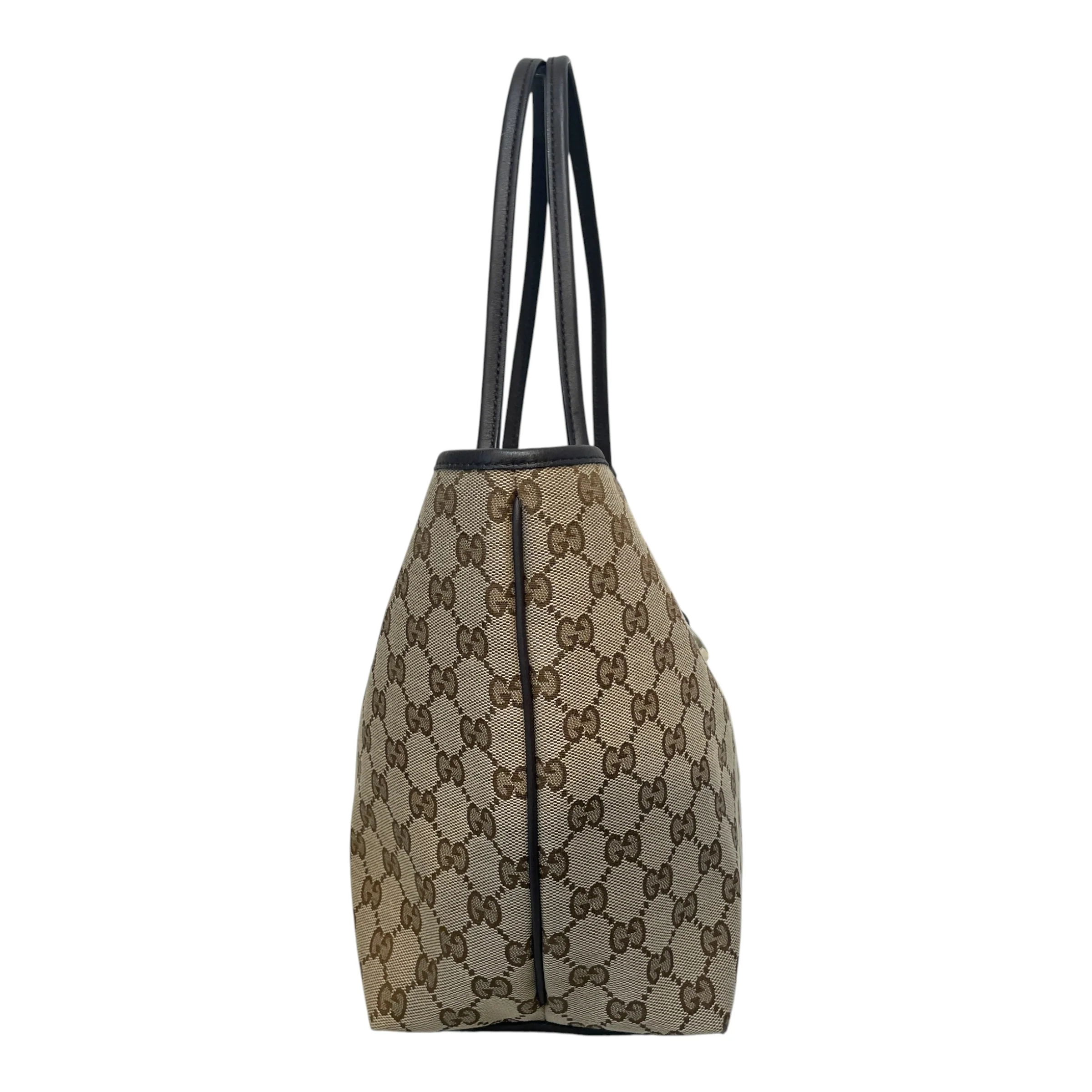 GUCCI/Tote Bag/Monogram/Cotton/CML/New Britt Tote