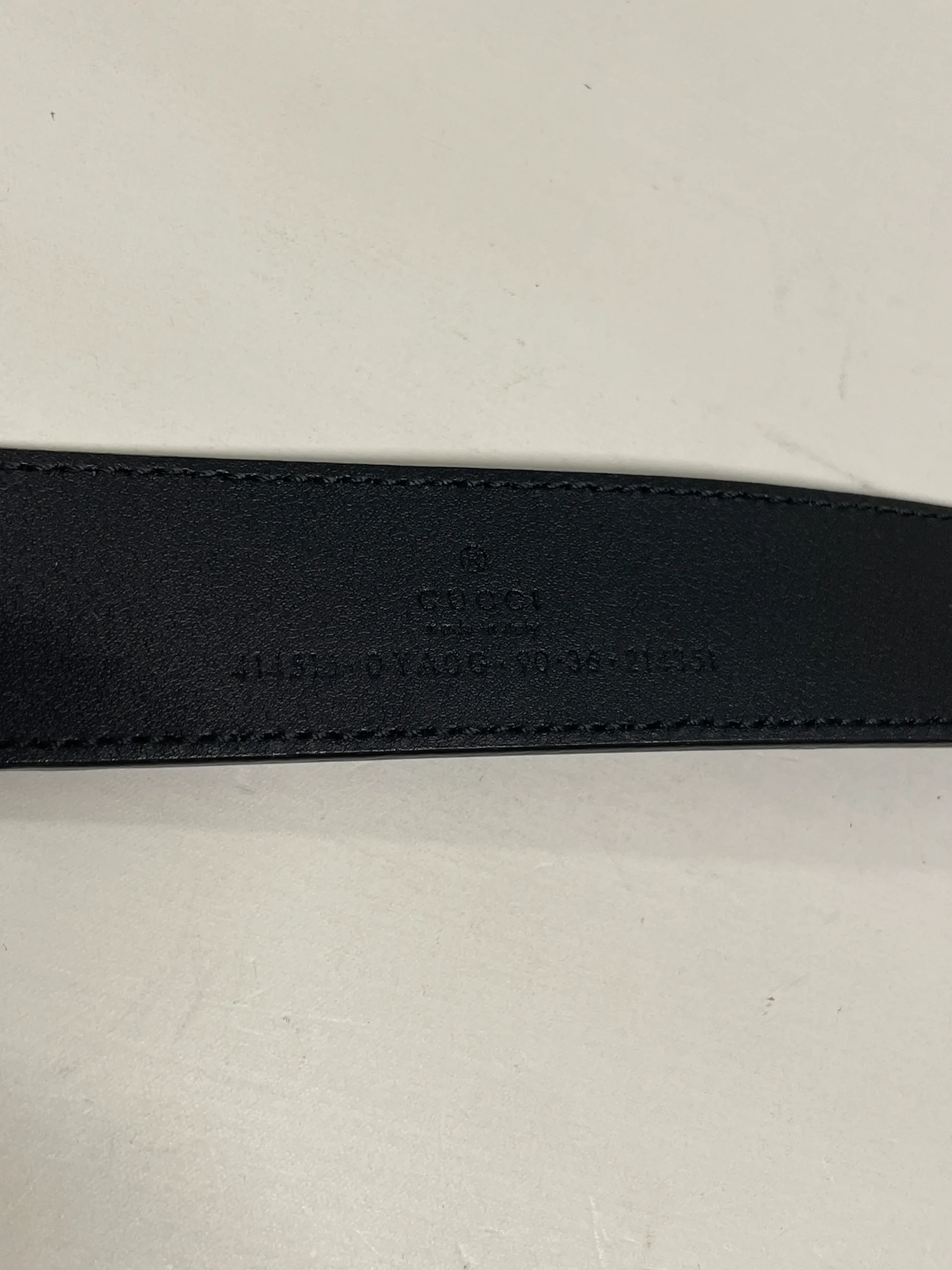 GUCCI/Belt/Leather/BLK/JMG42QV