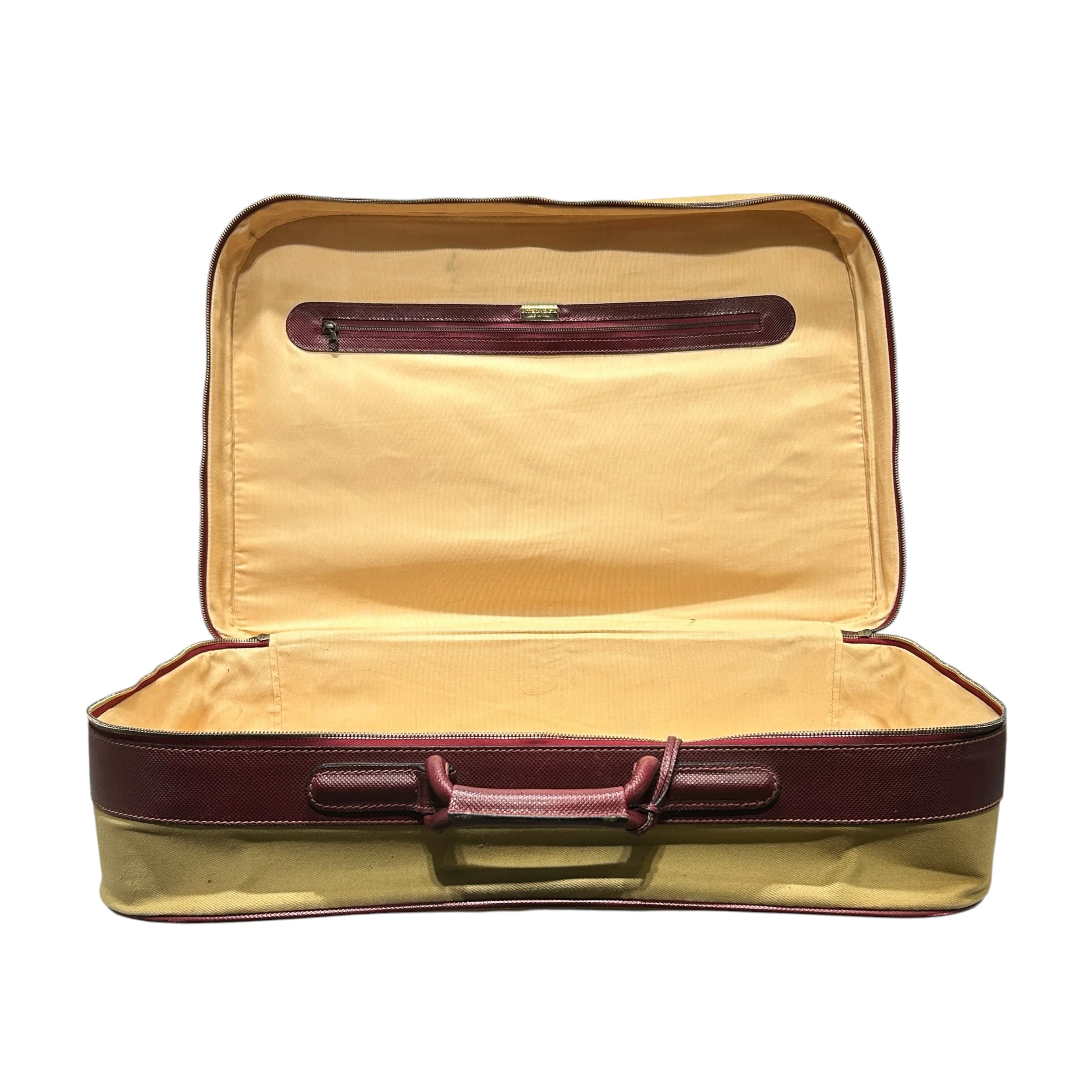 BOTTEGA VENETA/Luggage/Cotton/BEG/VINTAGE TRAVEL CASE