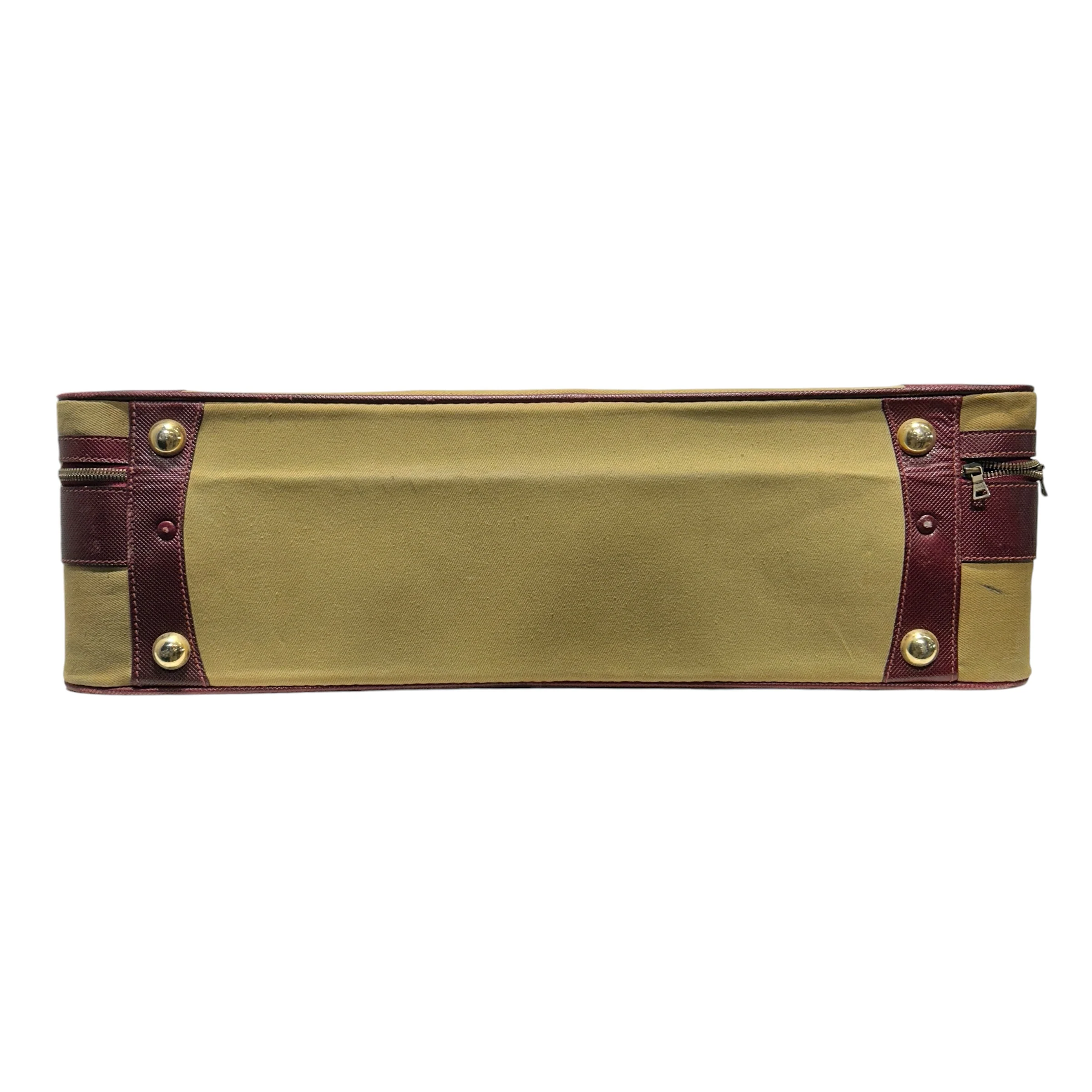 BOTTEGA VENETA/Luggage/Cotton/BEG/VINTAGE TRAVEL CASE