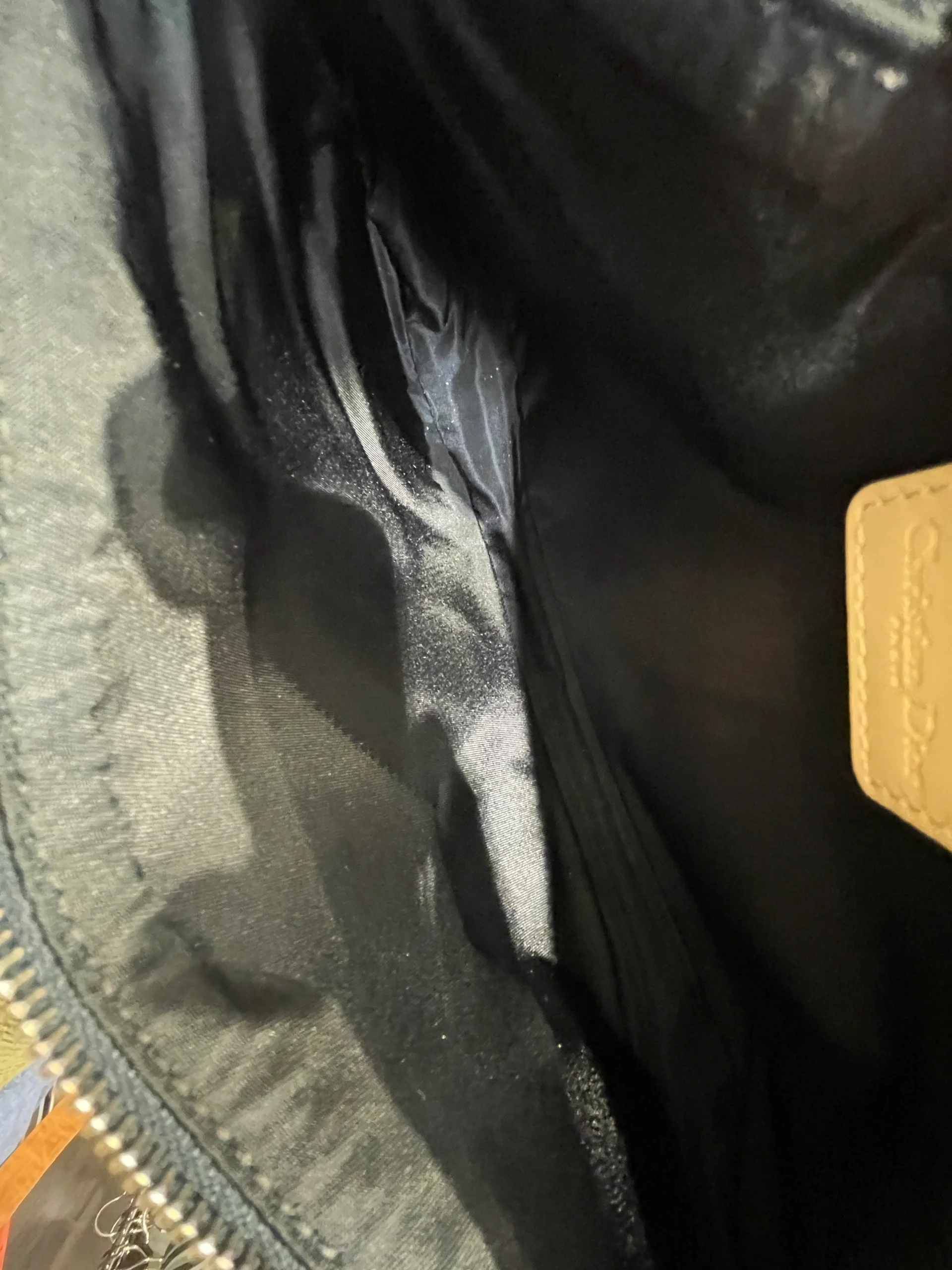 Christian Dior/Bag/Monogram/BLU/SADDLE POCHETTE OBLIQUE CANVAS