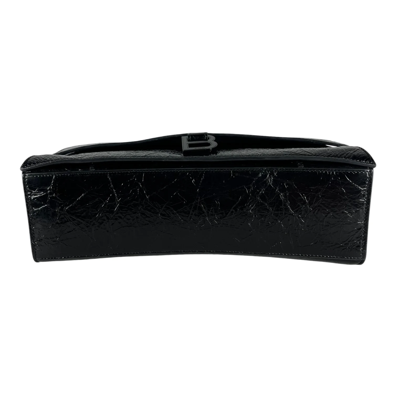 BALENCIAGA/Hand Bag/Leather/BLK/BLACK HARDWARE CRUSH