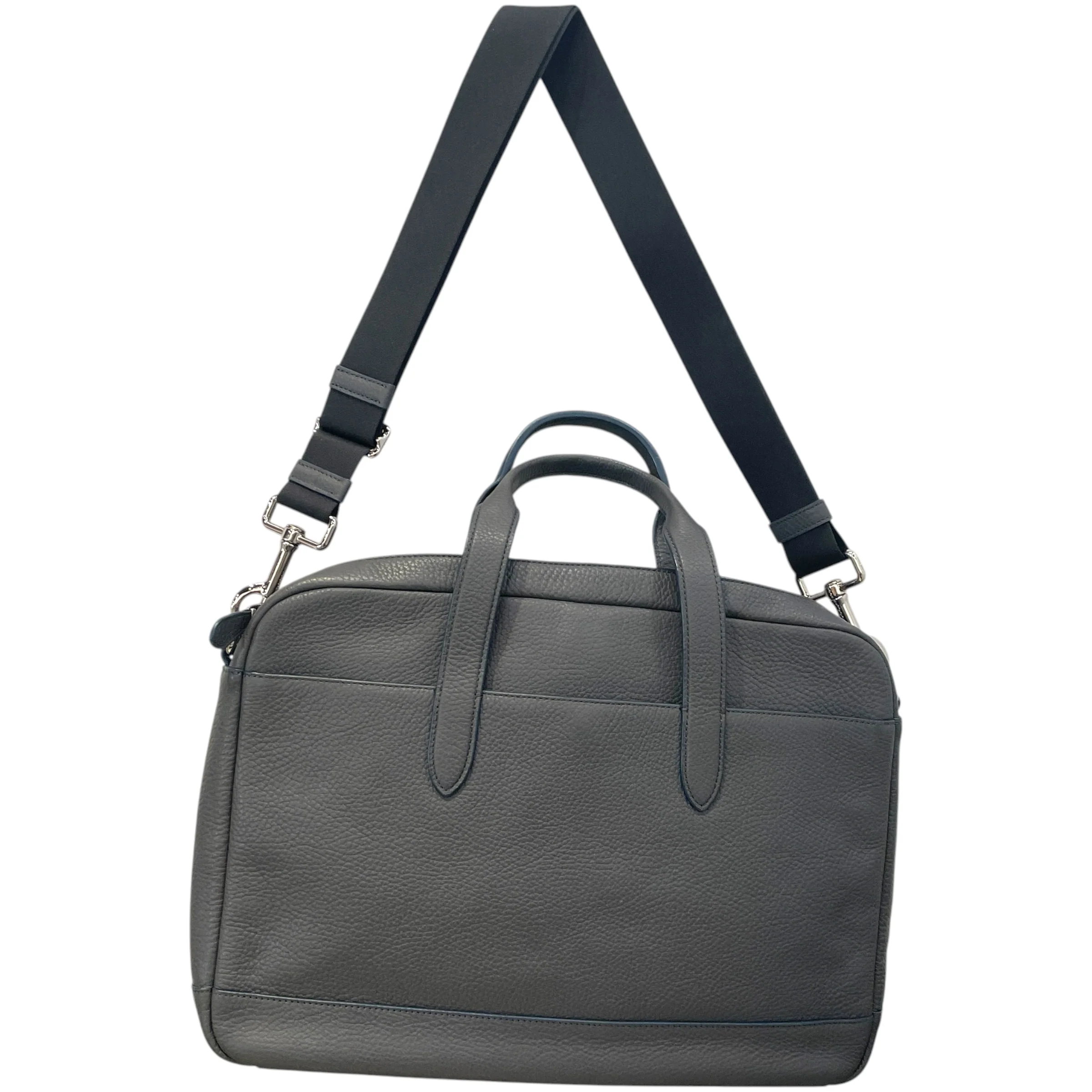COACH/Briefcase/Leather/GRY/