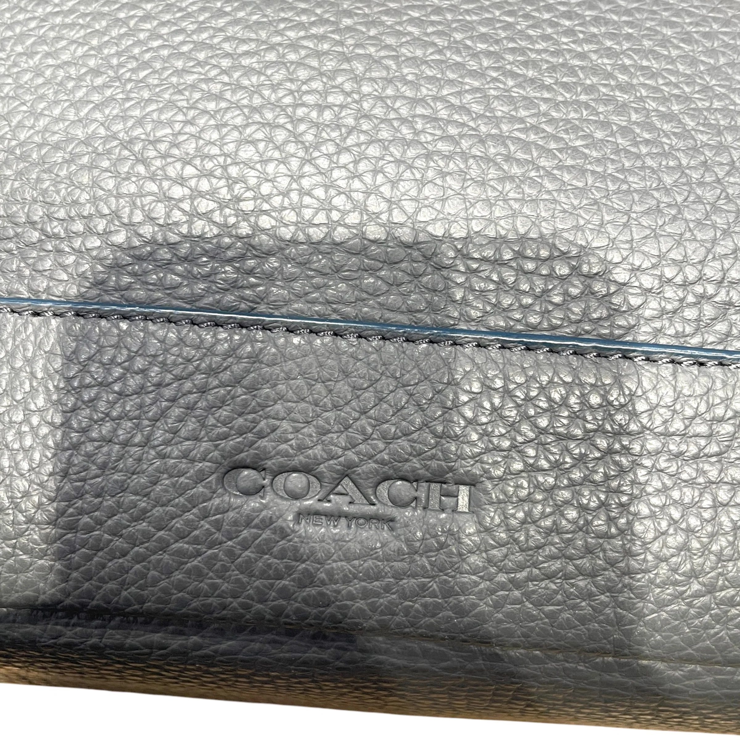 COACH/Briefcase/Leather/GRY/