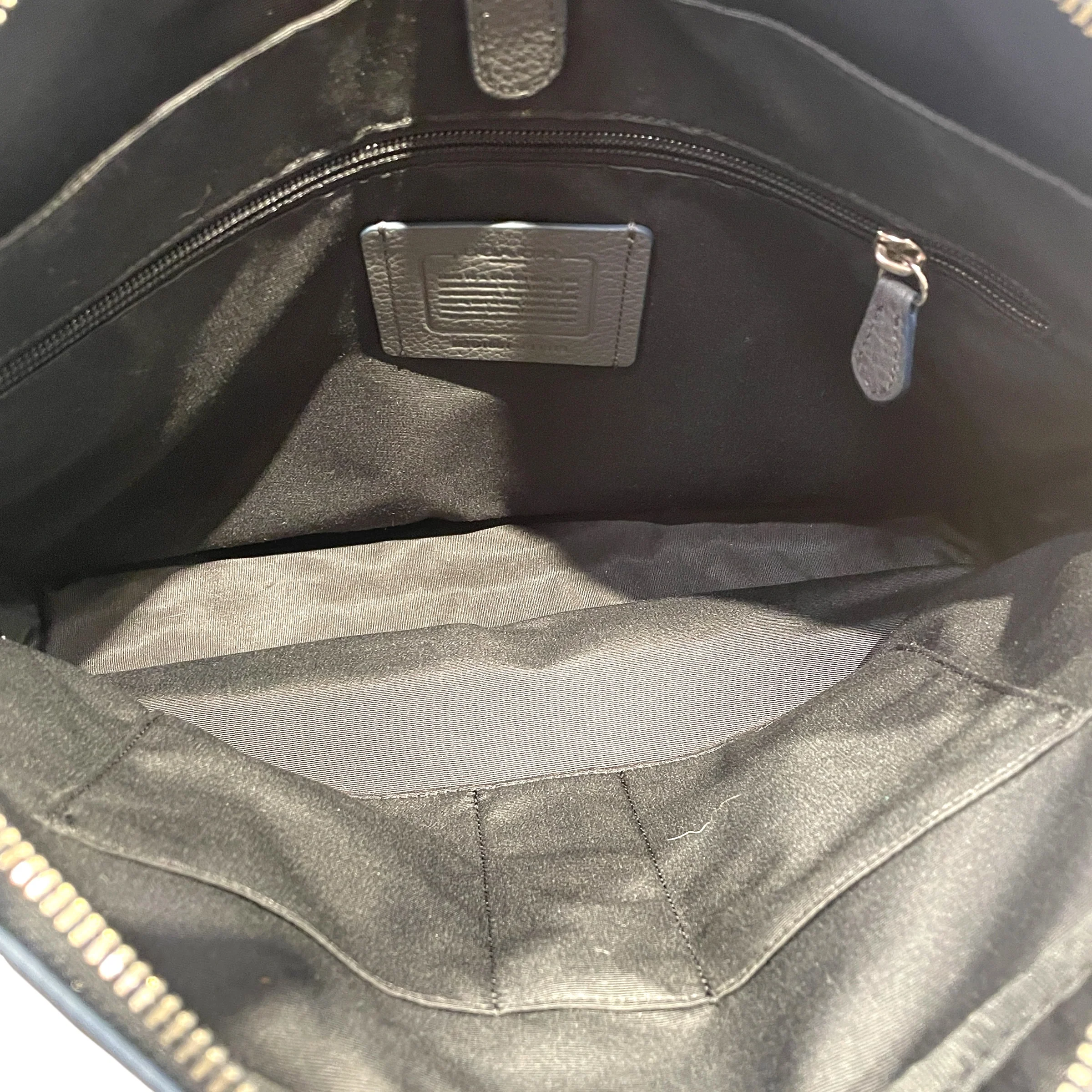 COACH/Briefcase/Leather/GRY/