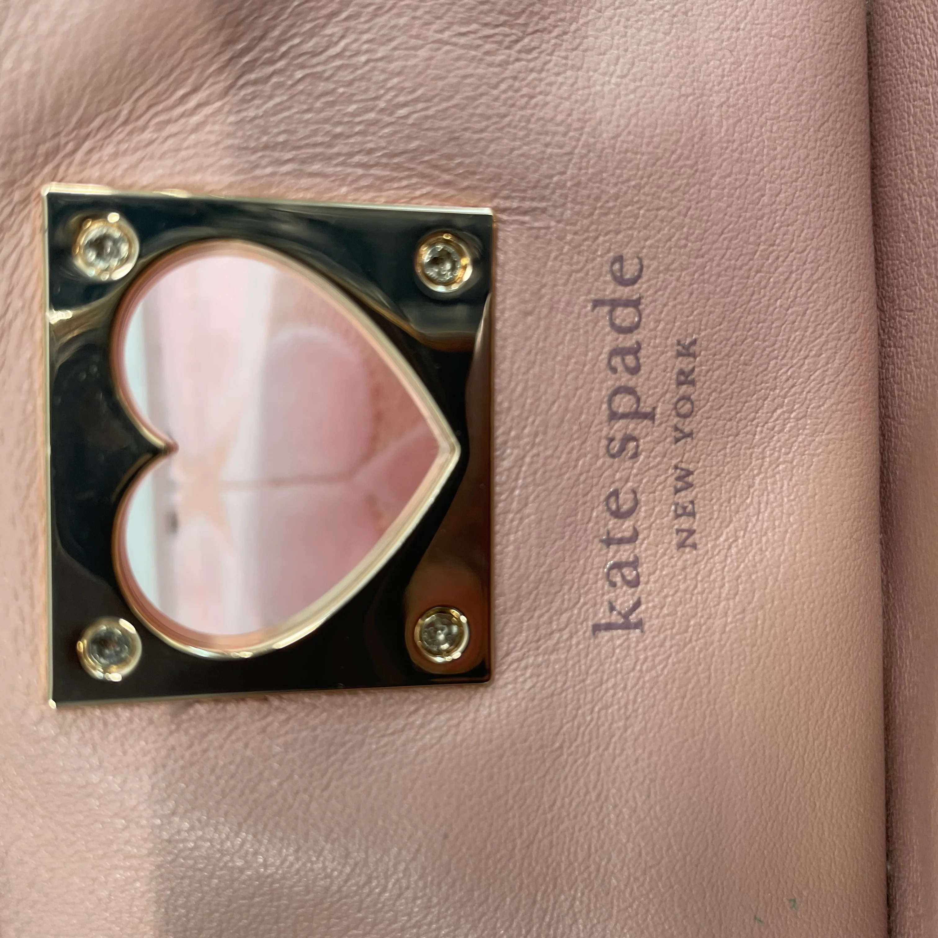 kate spade new york/Hand Bag/All Over Print/Leather/PNK/flower pattern