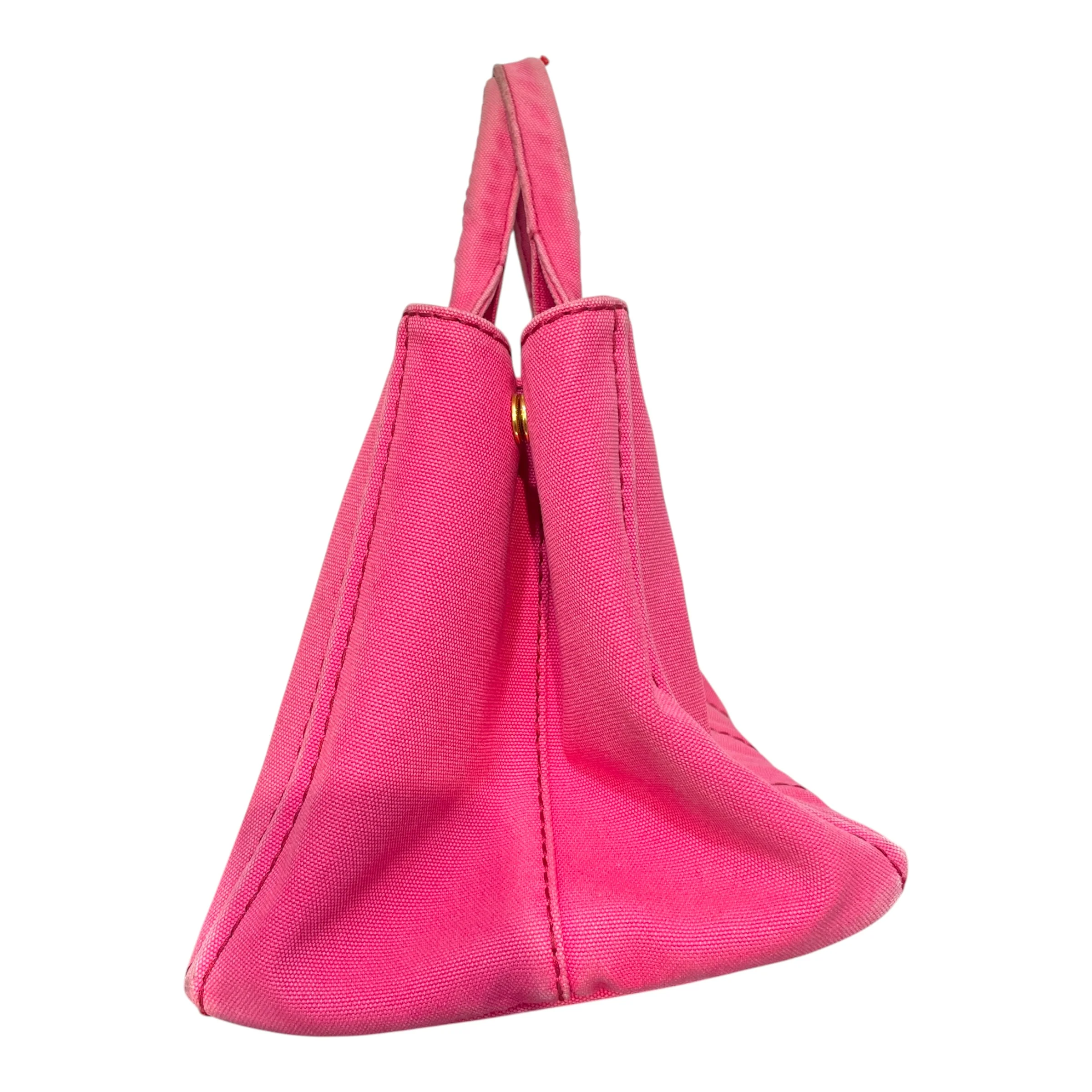 PRADA/Bag/Cotton/PNK/Canapa Handbag