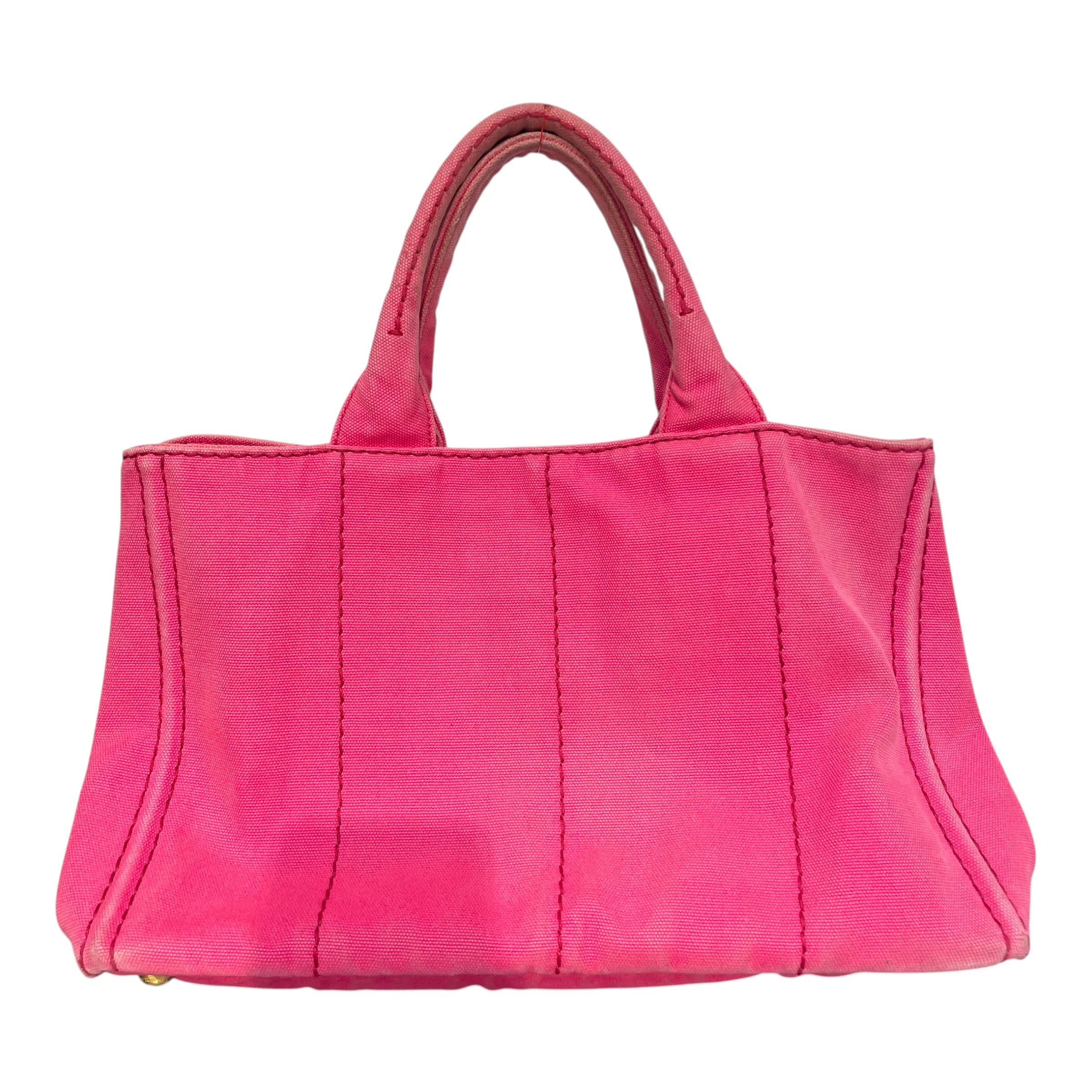 PRADA/Bag/Cotton/PNK/Canapa Handbag