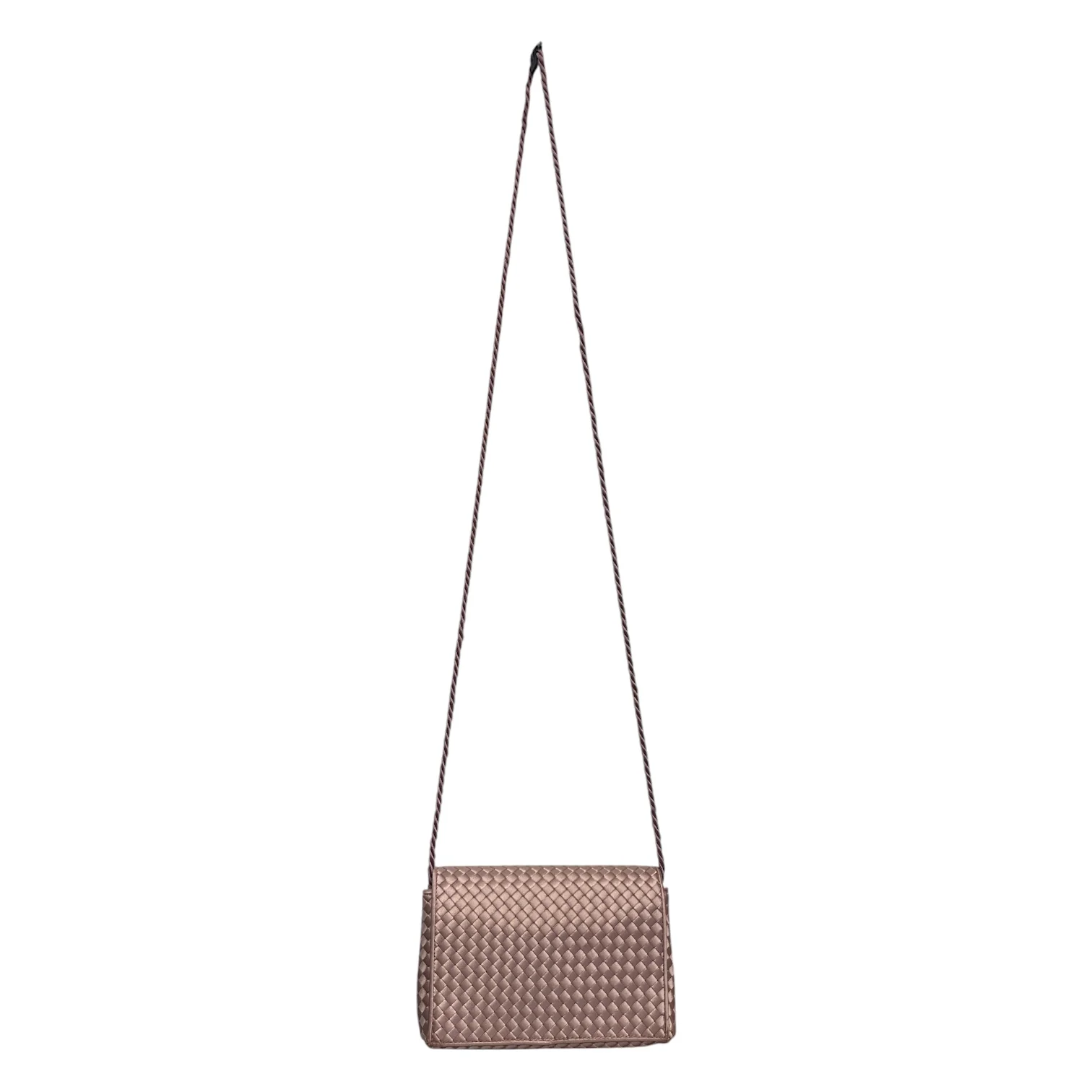 BOTTEGA VENETA/Hand Bag/PNK/BOTTEGA INTRECCIATO SATIN BAG