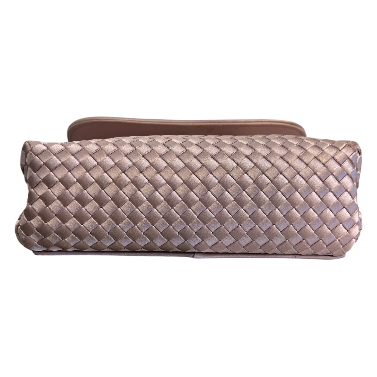 BOTTEGA VENETA/Hand Bag/PNK/BOTTEGA INTRECCIATO SATIN BAG