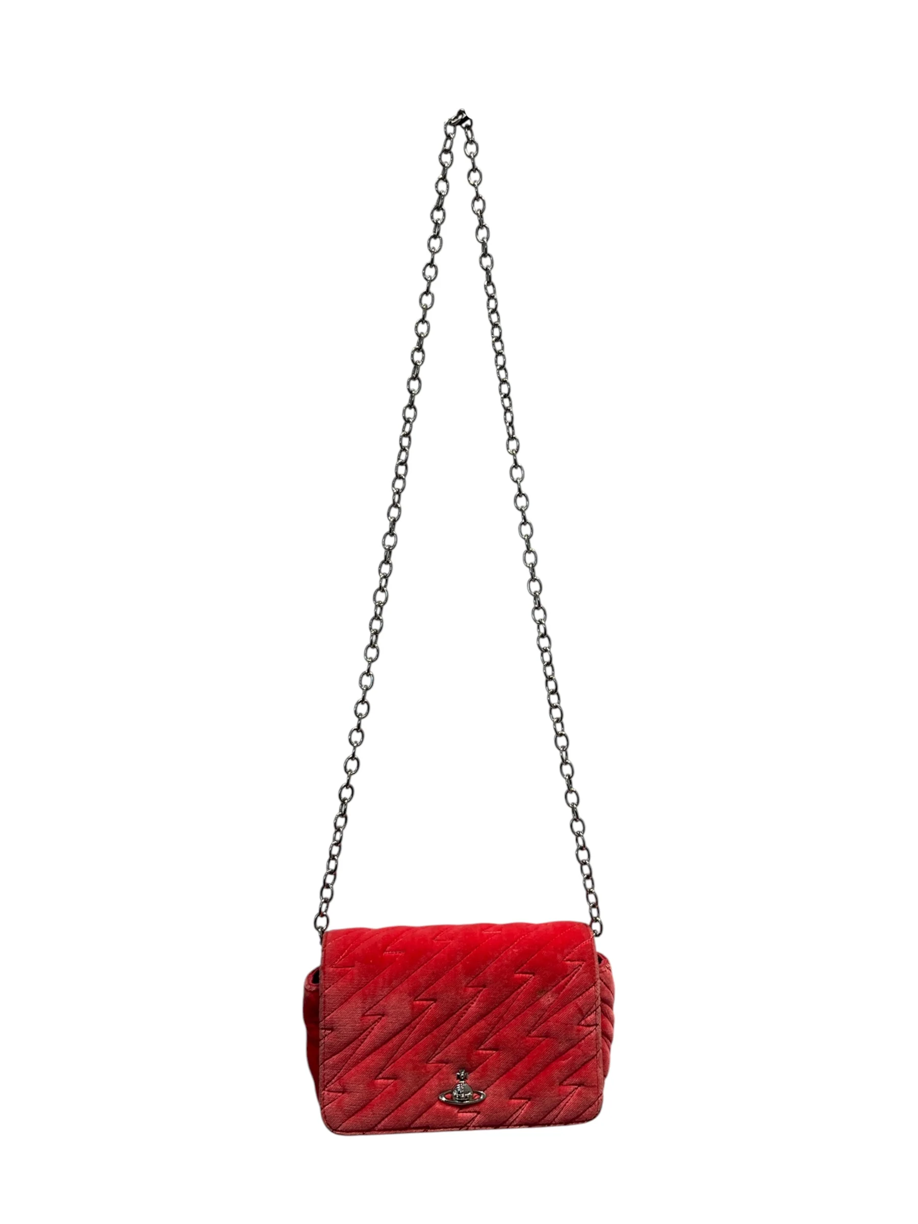 Vivienne Westwood/Cross Body Bag/Cotton/PNK/