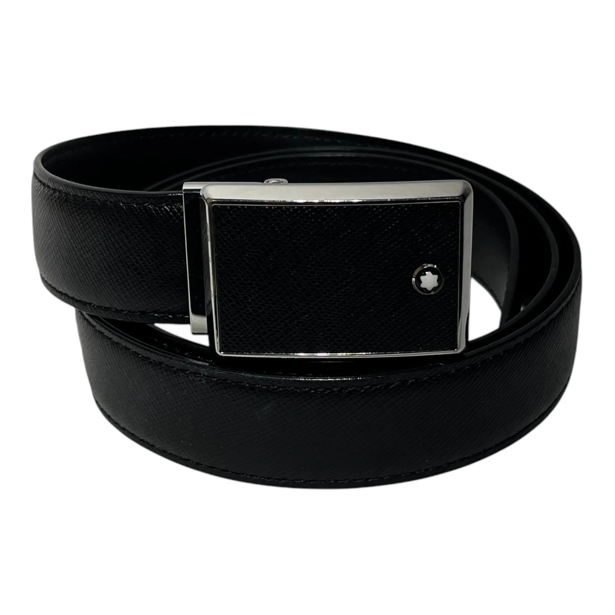 MONTBLANC/Belt/Leather/BLK/