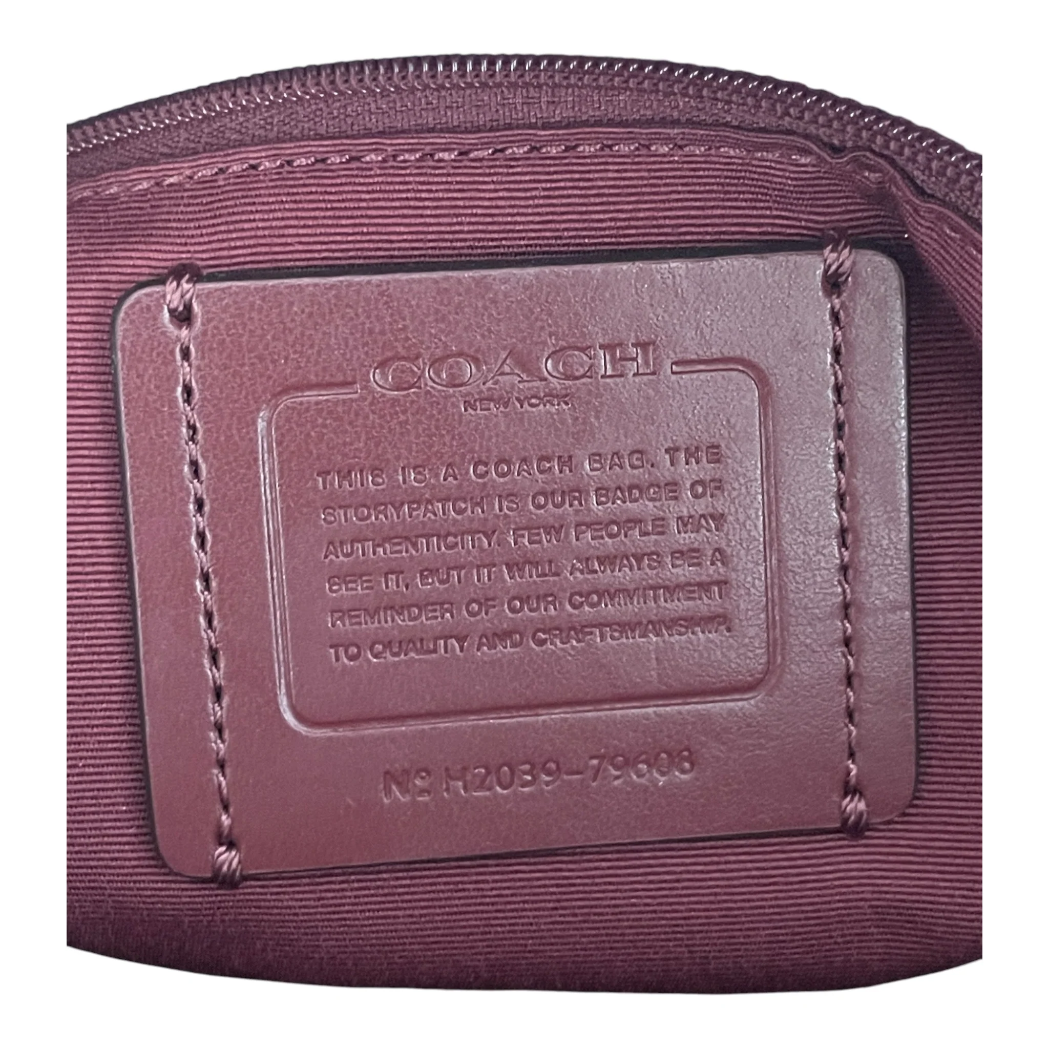 COACH/Tote Bag/Leather/RED/Avenue Tote