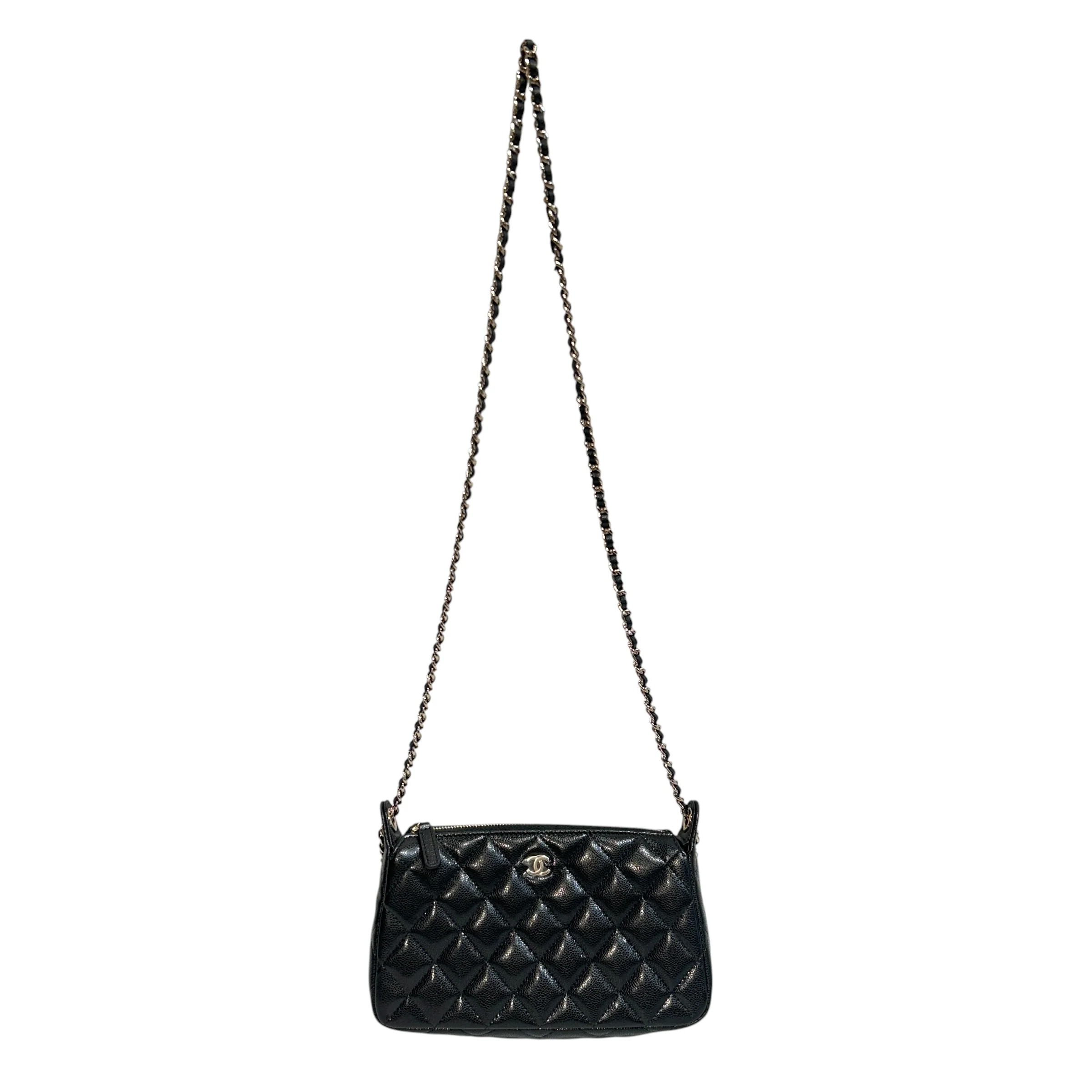 CHANEL/Bag/Leather/BLK/25 A