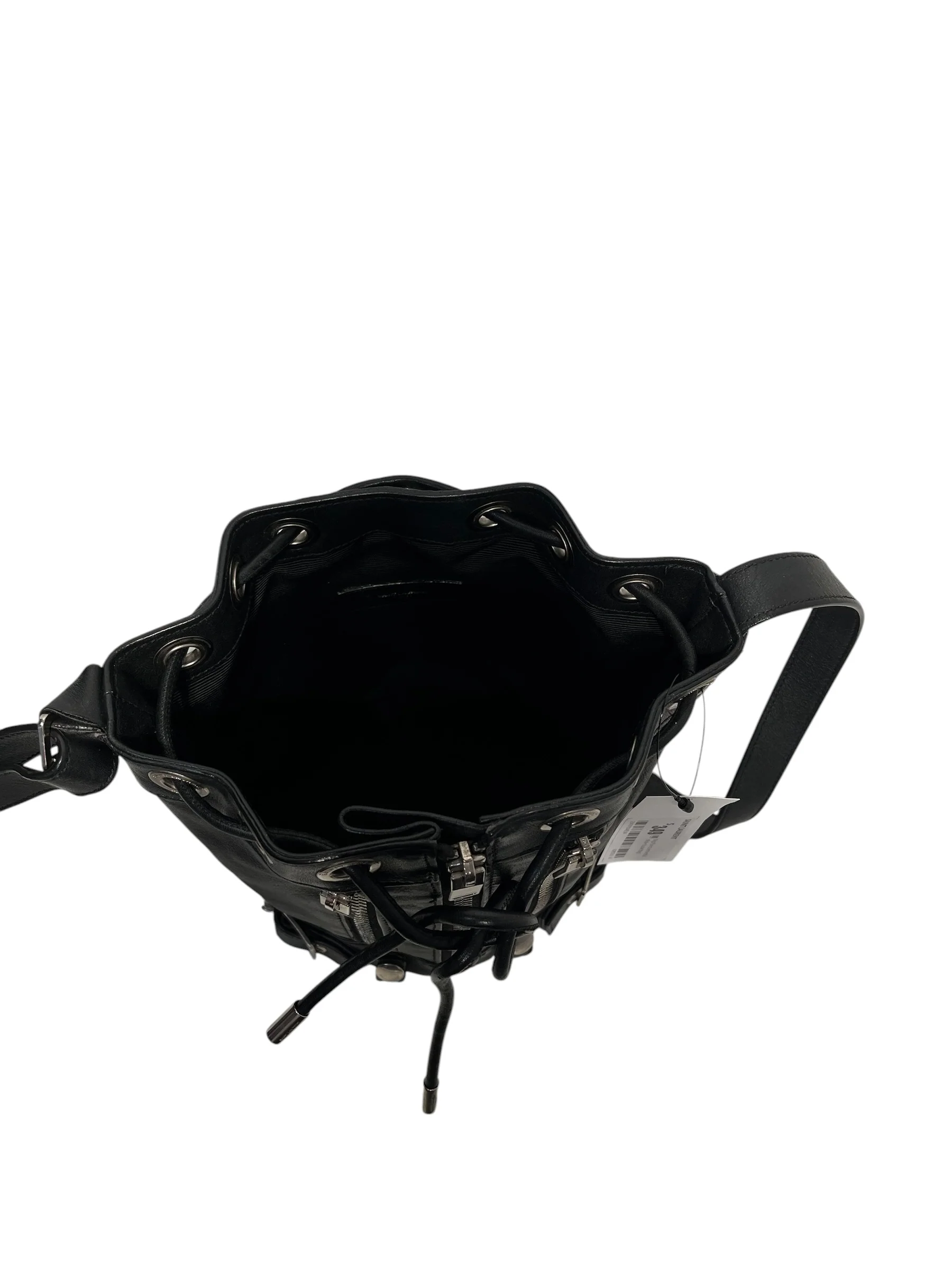 SAINT LAURENT/Bag/Leather/BLK/Rider Bucket Bag