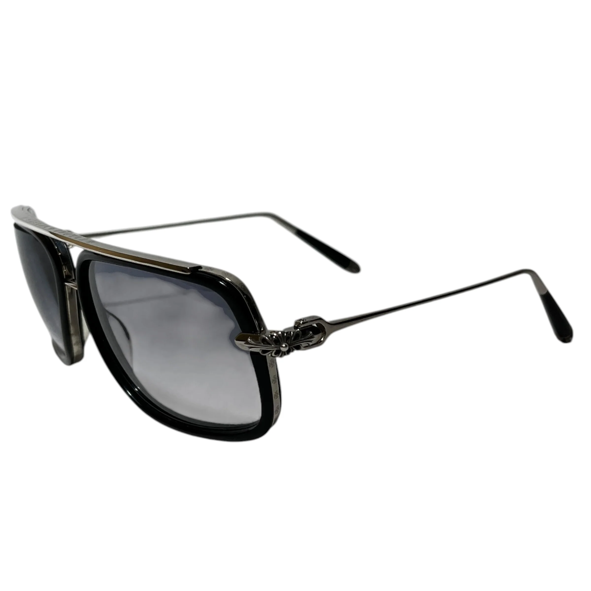CHROME HEARTS/Sunglasses/Metal/BLK/P. DONNER