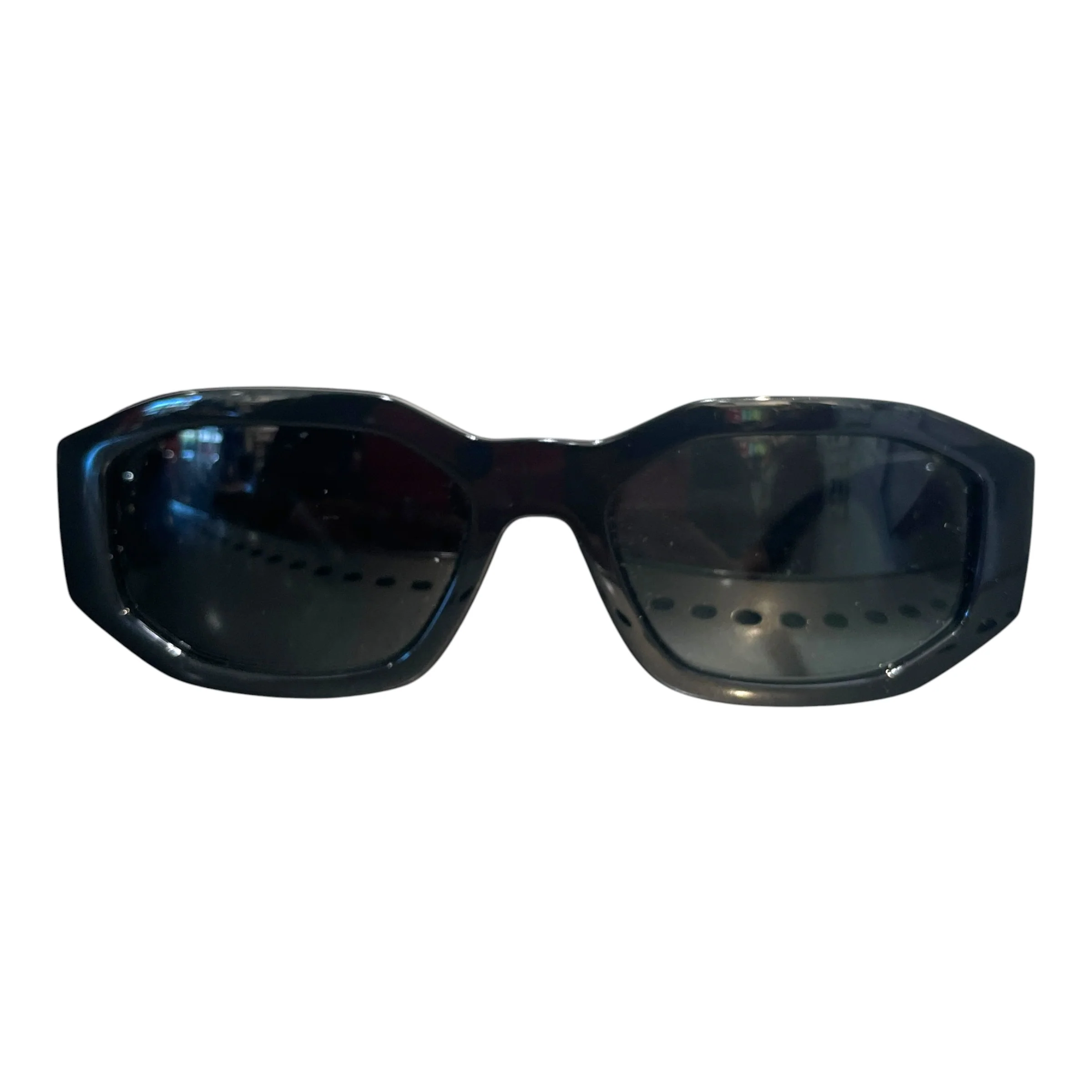 VERSACE/Sunglasses/Plastic/BLK/VE4361 Biggie Medusa Sunglass