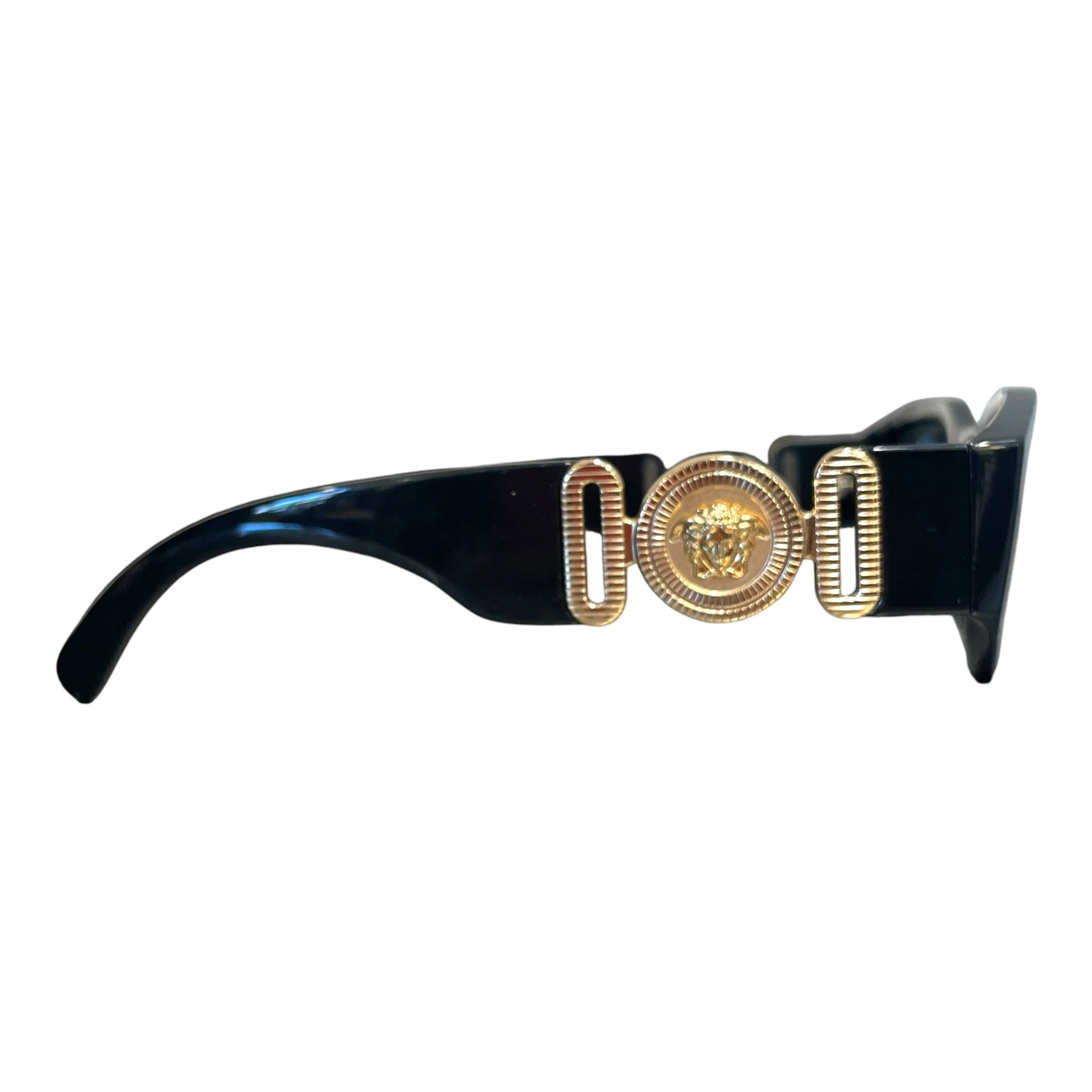 VERSACE/Sunglasses/Plastic/BLK/VE4361 Biggie Medusa Sunglass