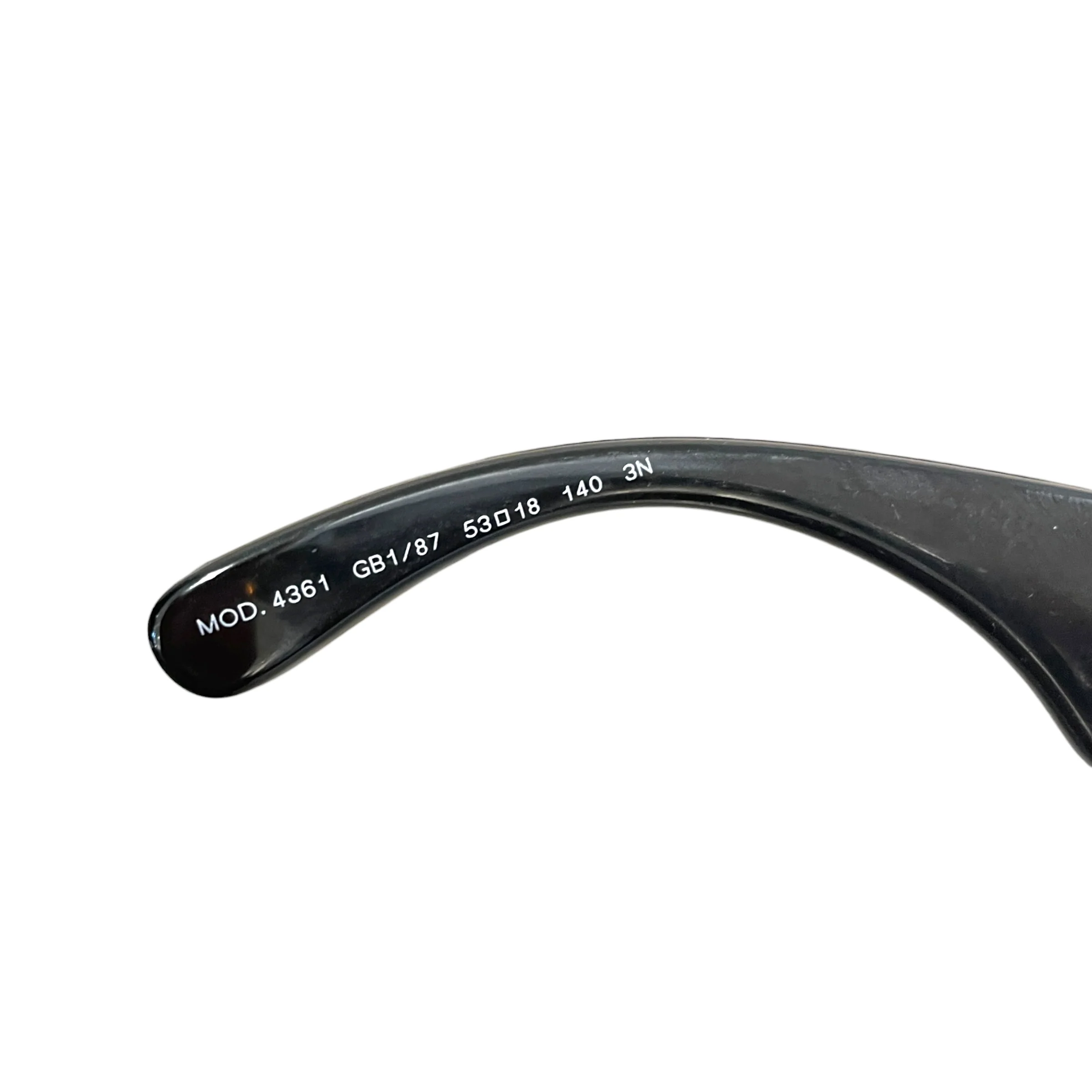 VERSACE/Sunglasses/Plastic/BLK/VE4361 Biggie Medusa Sunglass