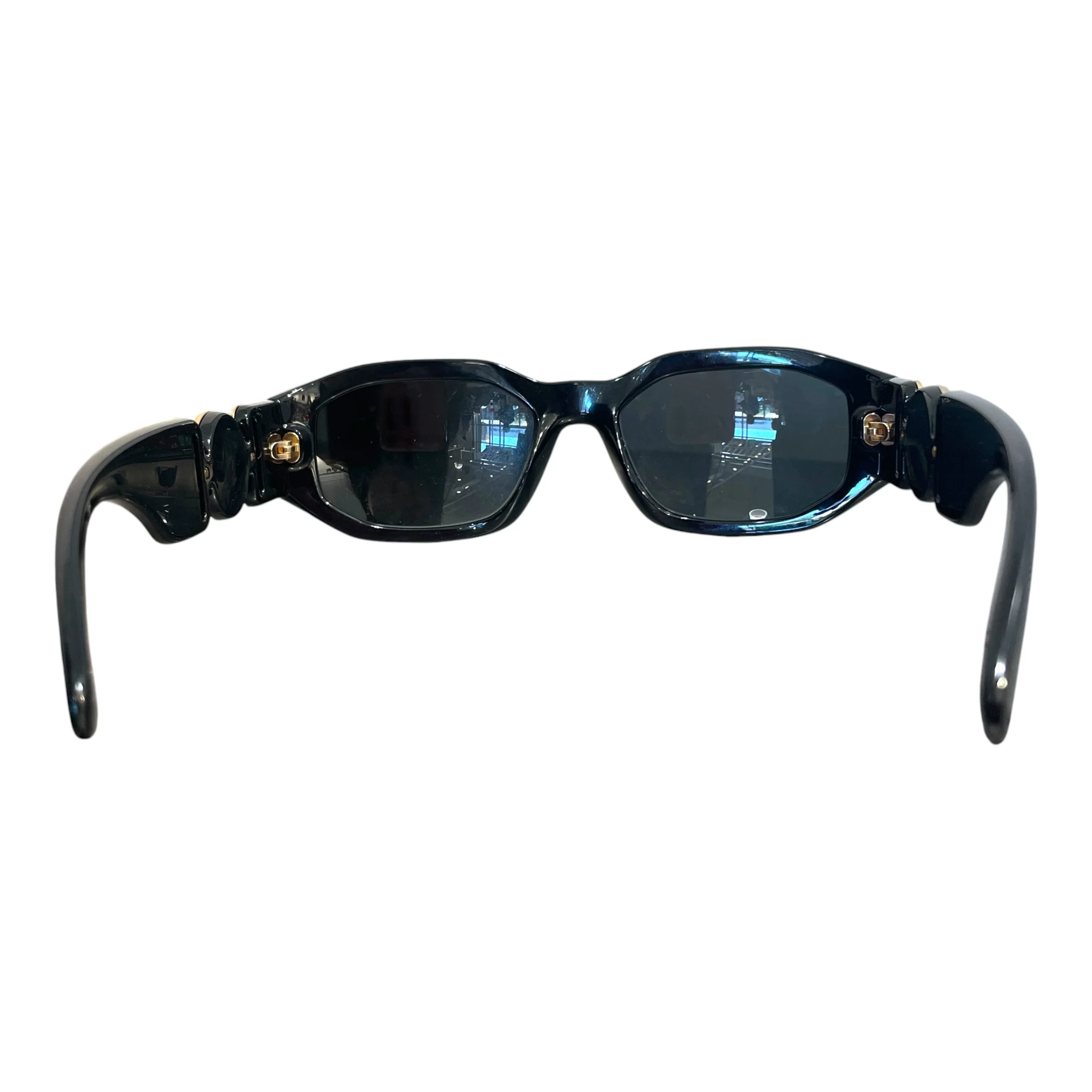 VERSACE/Sunglasses/Plastic/BLK/VE4361 Biggie Medusa Sunglass