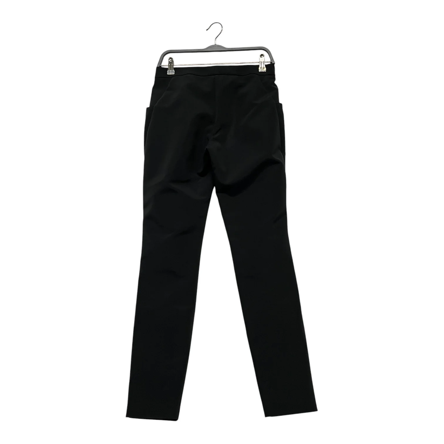 ISSEY MIYAKE/Skinny Pants/2/Cotton/BLK/TROUSERS TAPERED ROUND HIP